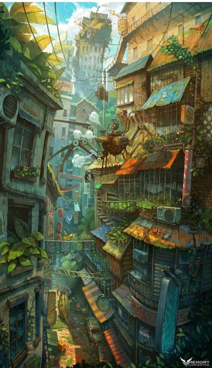747x1292 Cadia the Capital of the Traction Alliance Settlement in Horizon of Iron