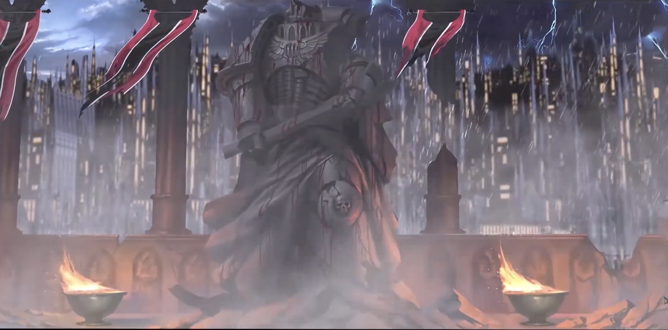 2140x1058 40K: Watch The Beginning Of Abaddon's 13th Black Crusade Falls As BFG 2 Begins of Lost Souls