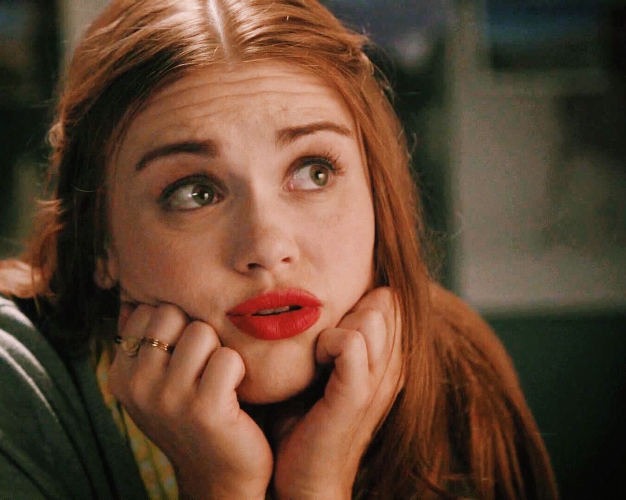 1280x1024 lydia martin, dylan obrien and teenwolf