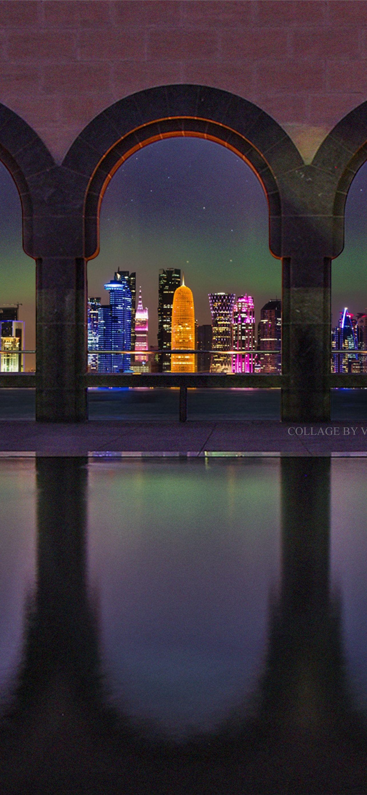 1284x2778 qatar iPhone Wallpaper Free Download