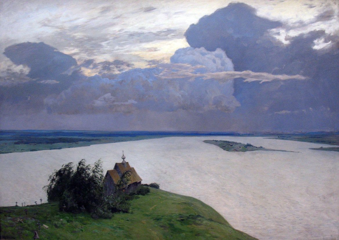 1169x827 Isaac Levitan: Eternal Place. Fine Art Print Poster