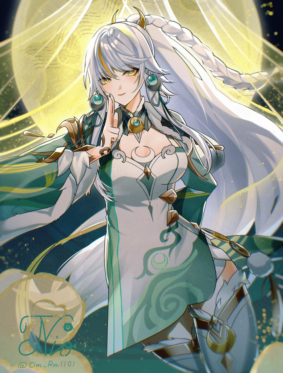 950x1250 Zibai Impact Wallpaper by Nio (Om_Rm1101) Anime Image Board