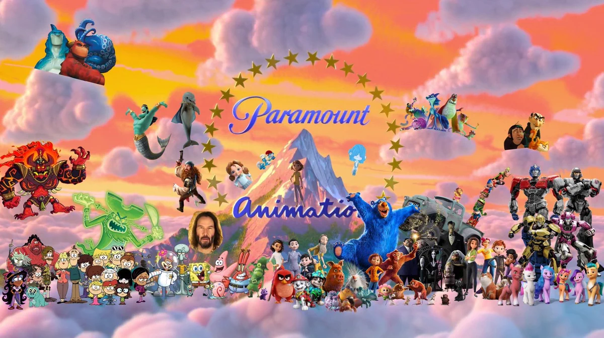 1200x671 Art Friend Funtoon on X: NEW Paramount Animation Logos &amp; Characters Wallpaper Thumbnail #ParamountAnimation paramountplus