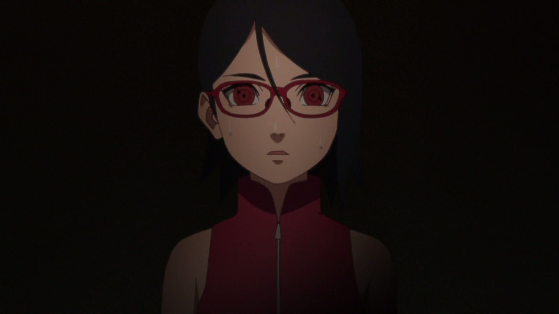 1920x1080 Sarada's Sharingan. Daily Anime Art