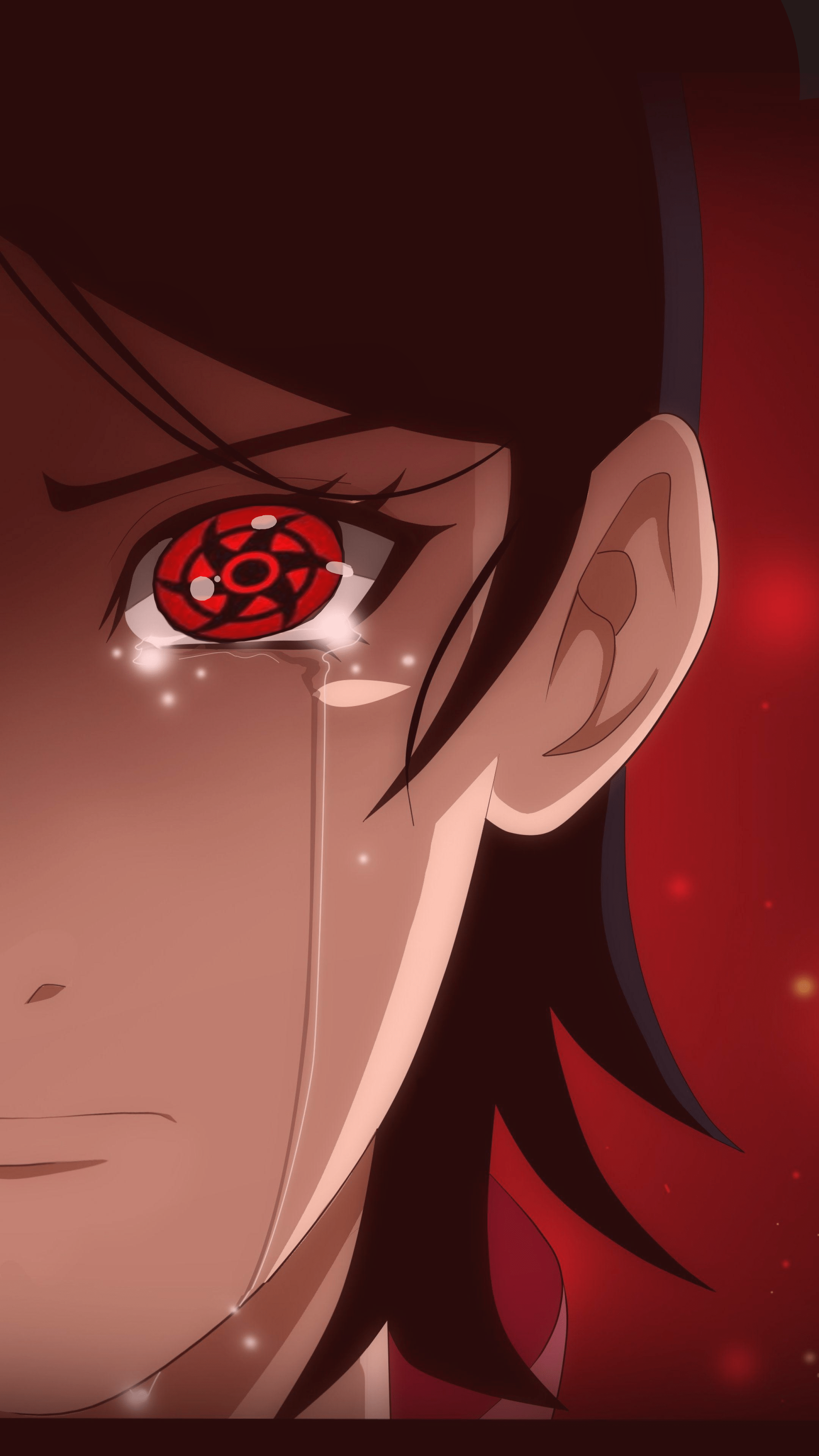 2160x3840 Sarada's Sharingan Pokemon Lover ART street