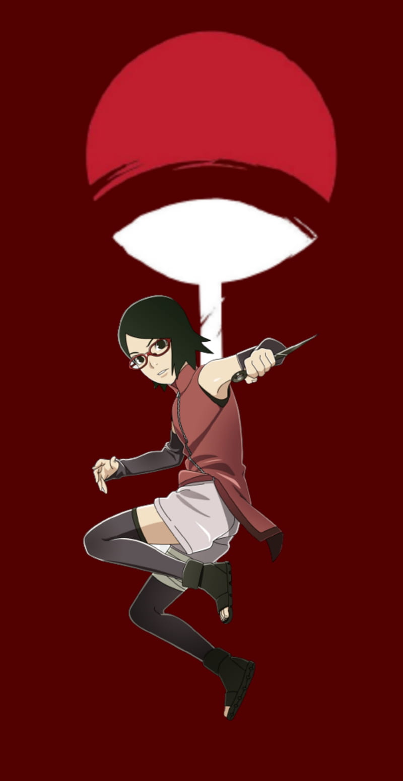 800x1551 Sarada Uchiha, sarada, uchiha, HD phone wallpaper