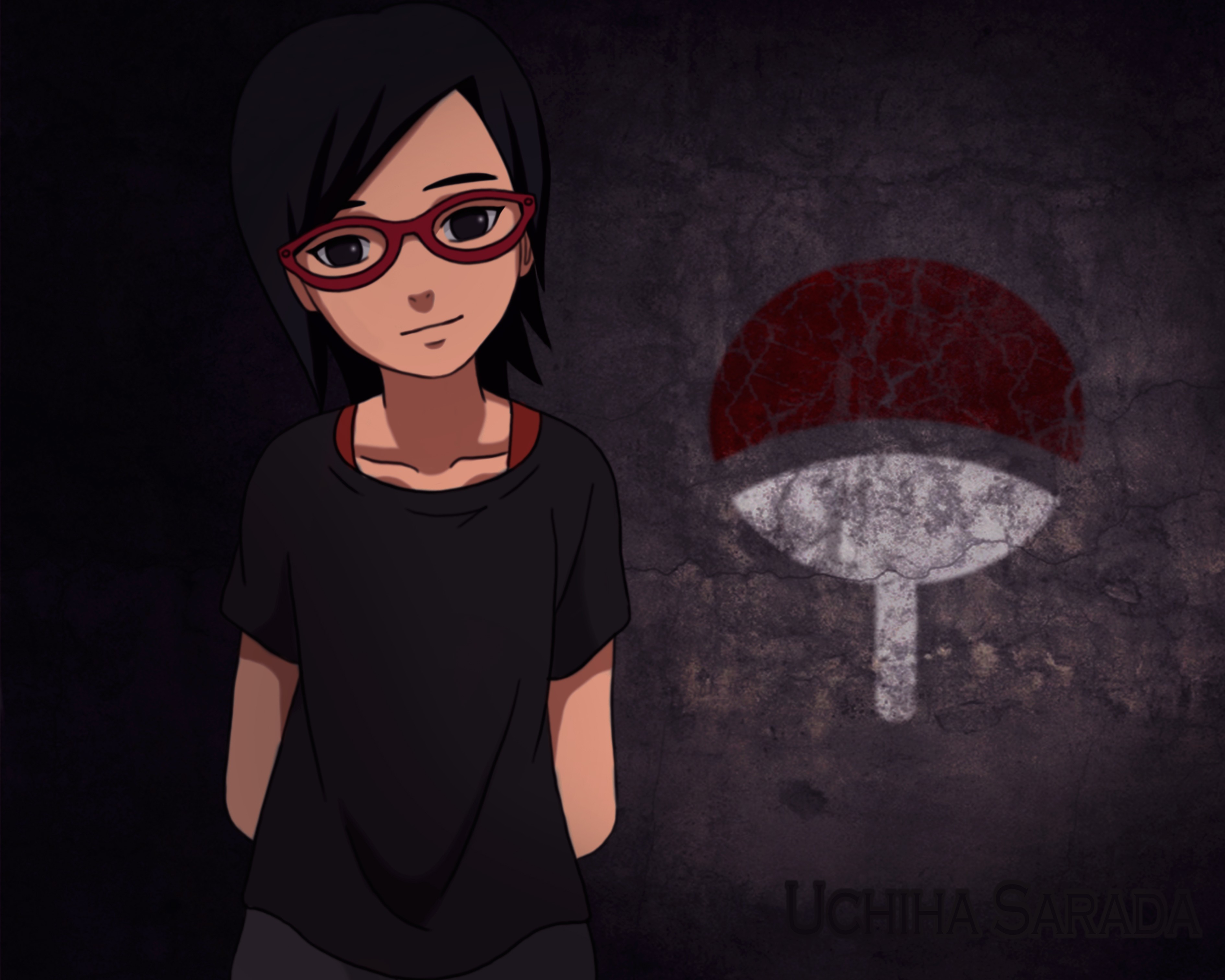 3780x3024 uchiha sarada, naruto, art Wallpaper, HD Anime 4K Wallpaper, Image and Background