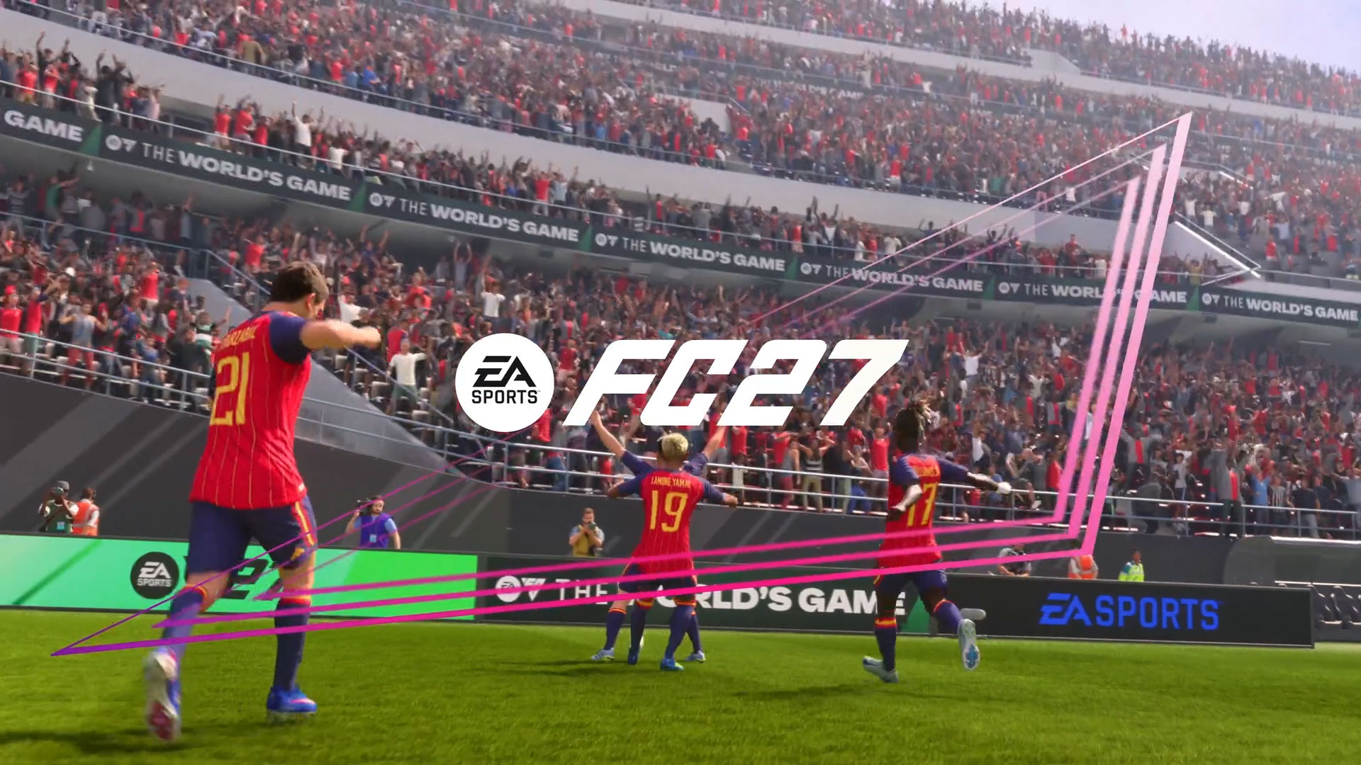 1920x1080 Kylian Mbappé and Jude Bellingham Welcome You to EA SPORTS FC™ Launching Worldwide on September 25