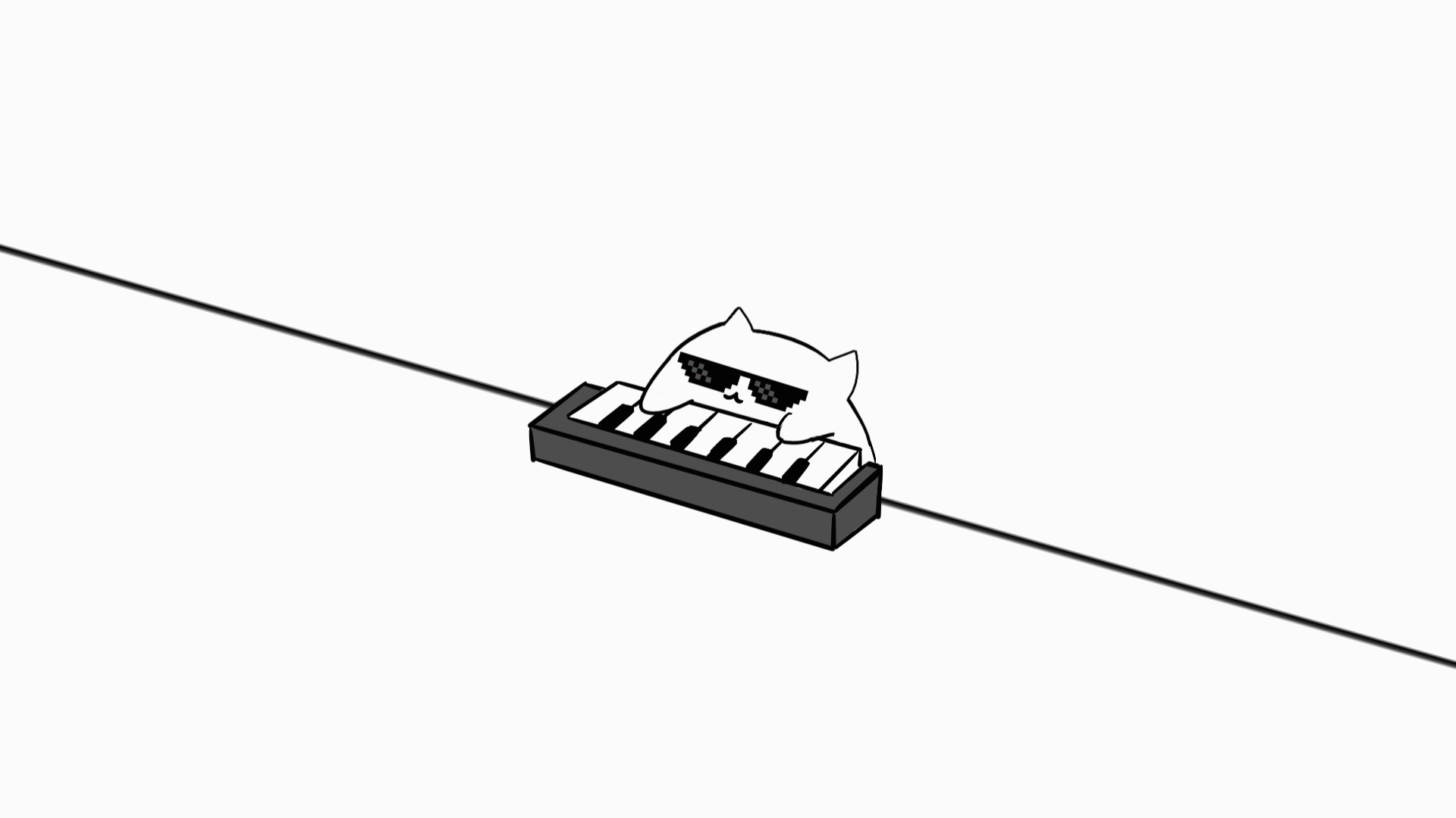 1920x1080 LOFE Earth Keyboard Cat (Bongo Cousin)