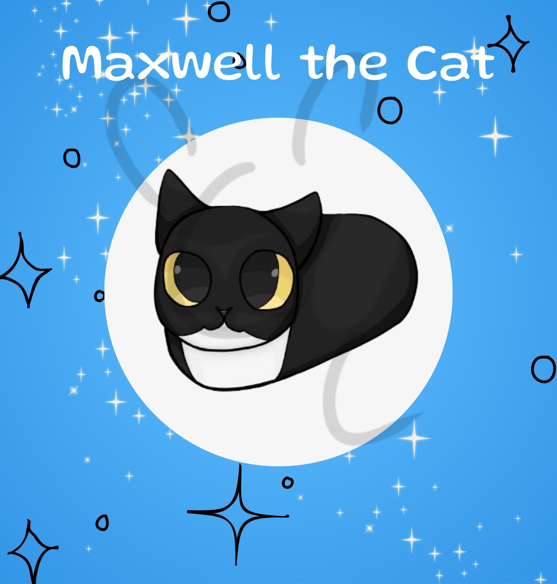 1909x2000 Maxwell the Cat Sticker