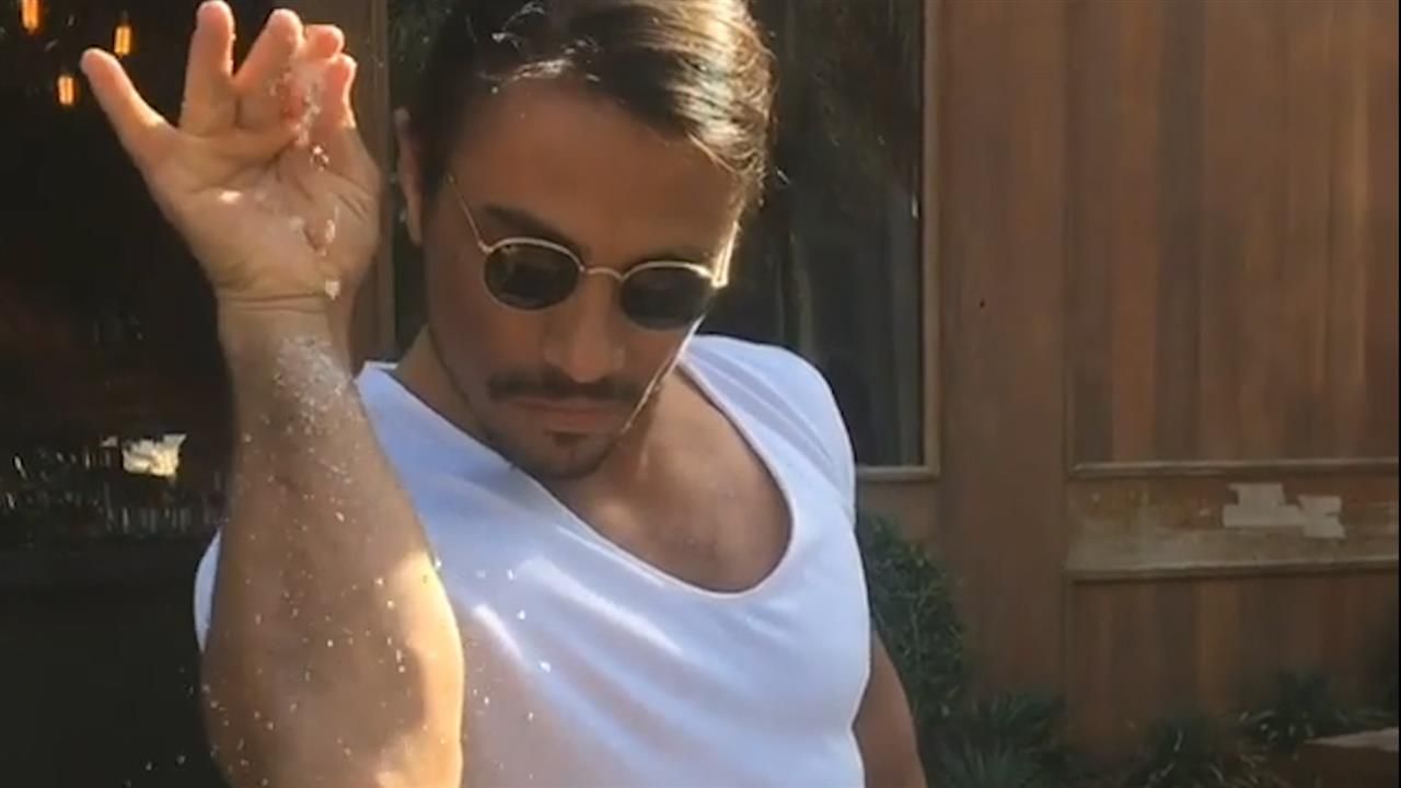 1280x720 Turkish Butcher 'Salt Bae' Has the Internet Salivating