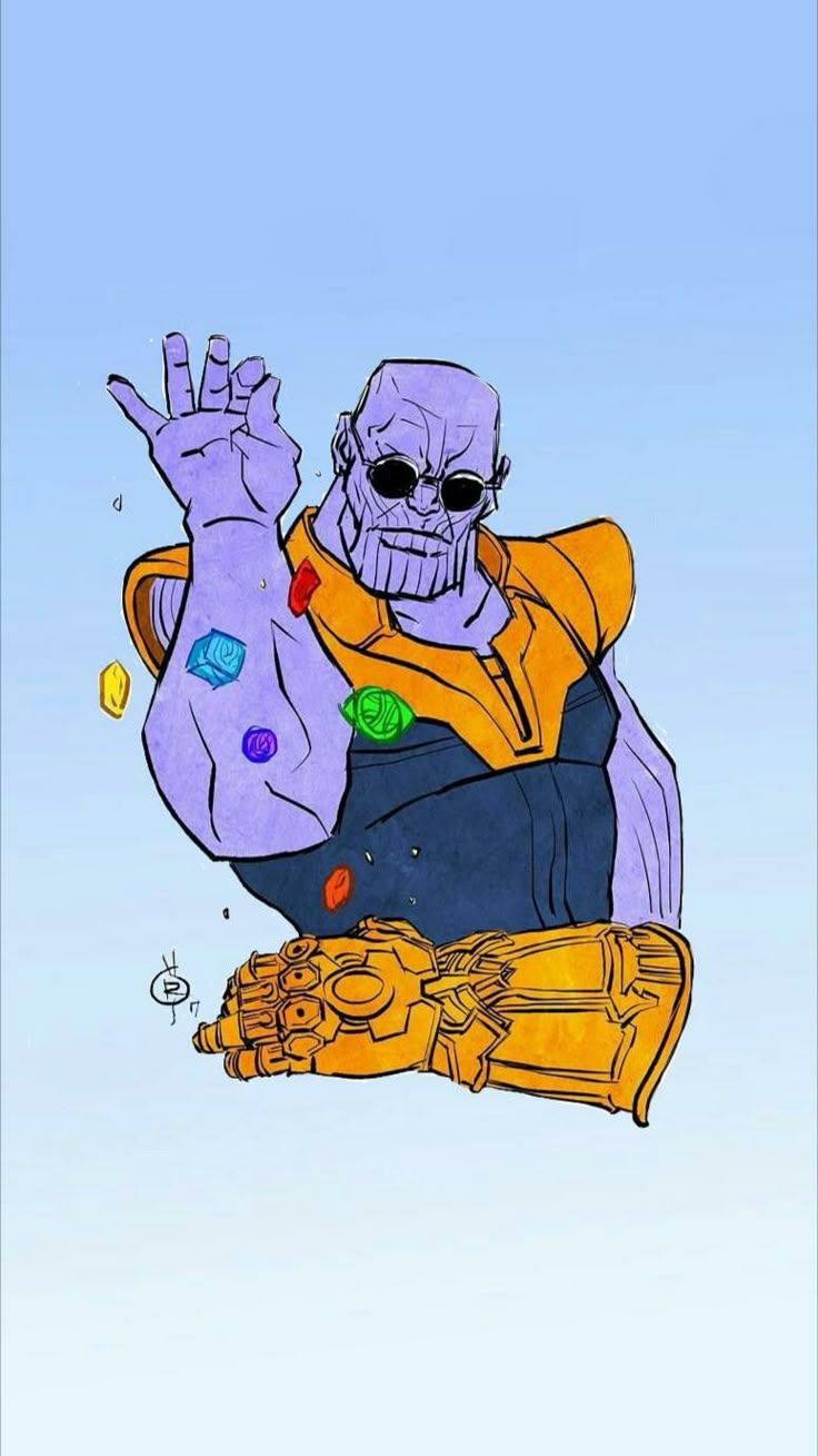 736x1309 Thanos Salt Bae (not my artwork). Marvel phone wallpaper, Whatsapp logo, Kritzeln kunst