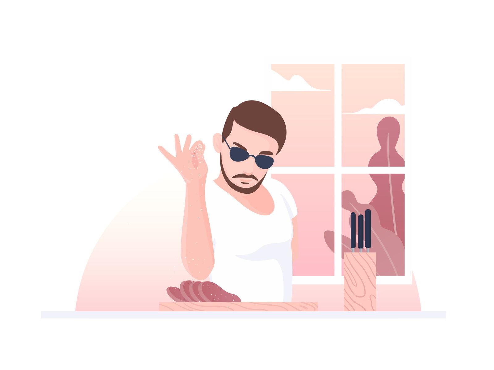1600x1200 Saltbae designs, themes, templates and downloadable graphic elements on Dribbble