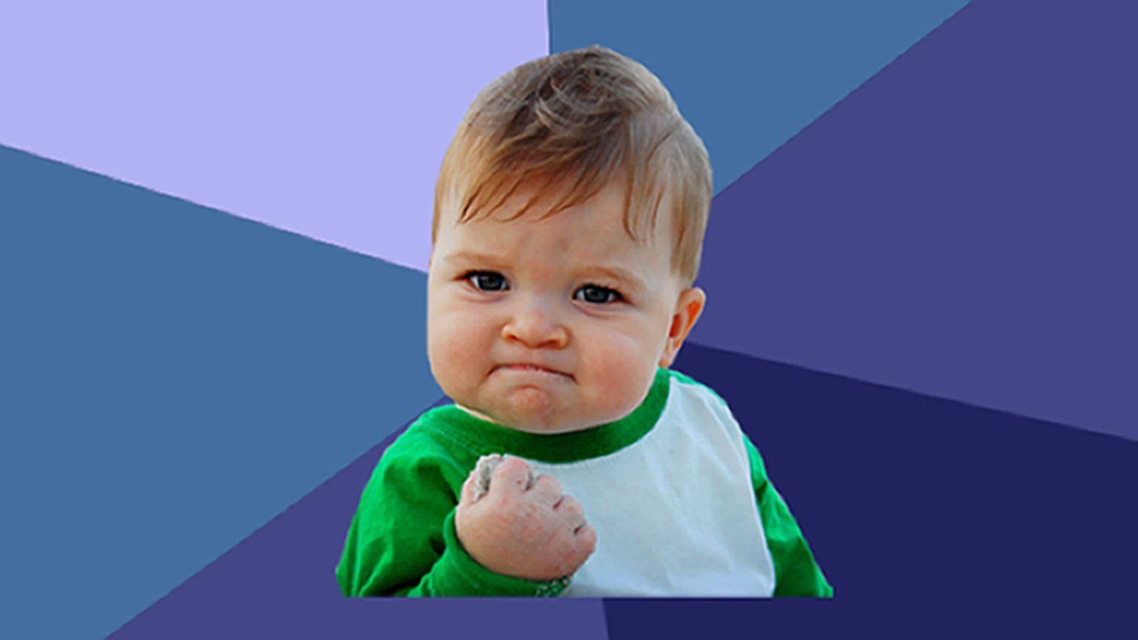 1600x900 Aw look! This is what the boy from the Success Kid meme looks