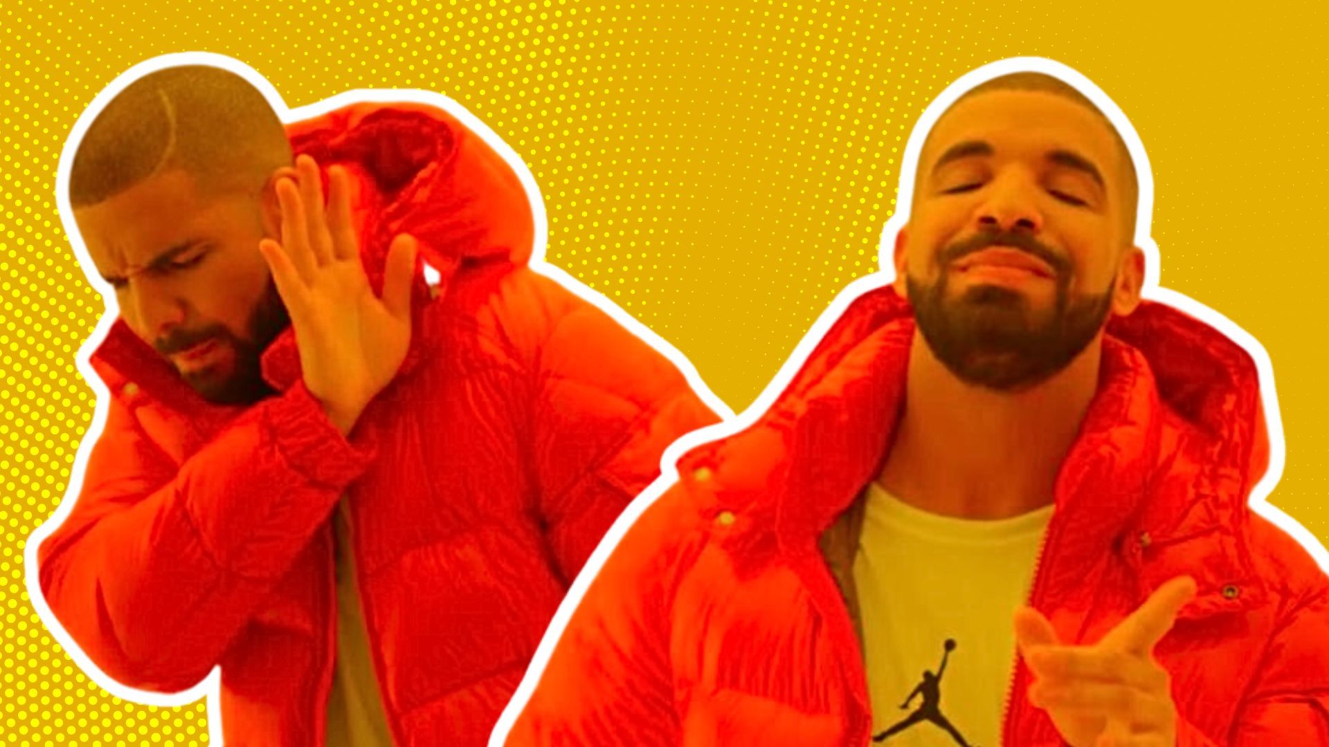 1920x1080 Drake je králem rapu, ale i králem memů. Díky svým gestům