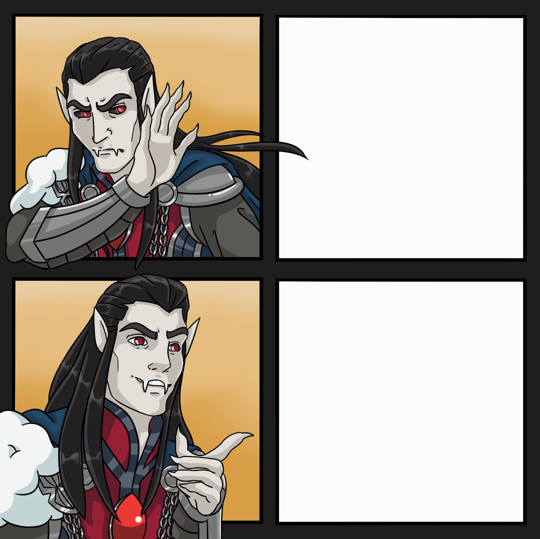 1080x1078 Strahd Drake Meme friend suggested I share this. I am eager to see what you all come up with. I've been holding onto it for a while. but I've got nothing