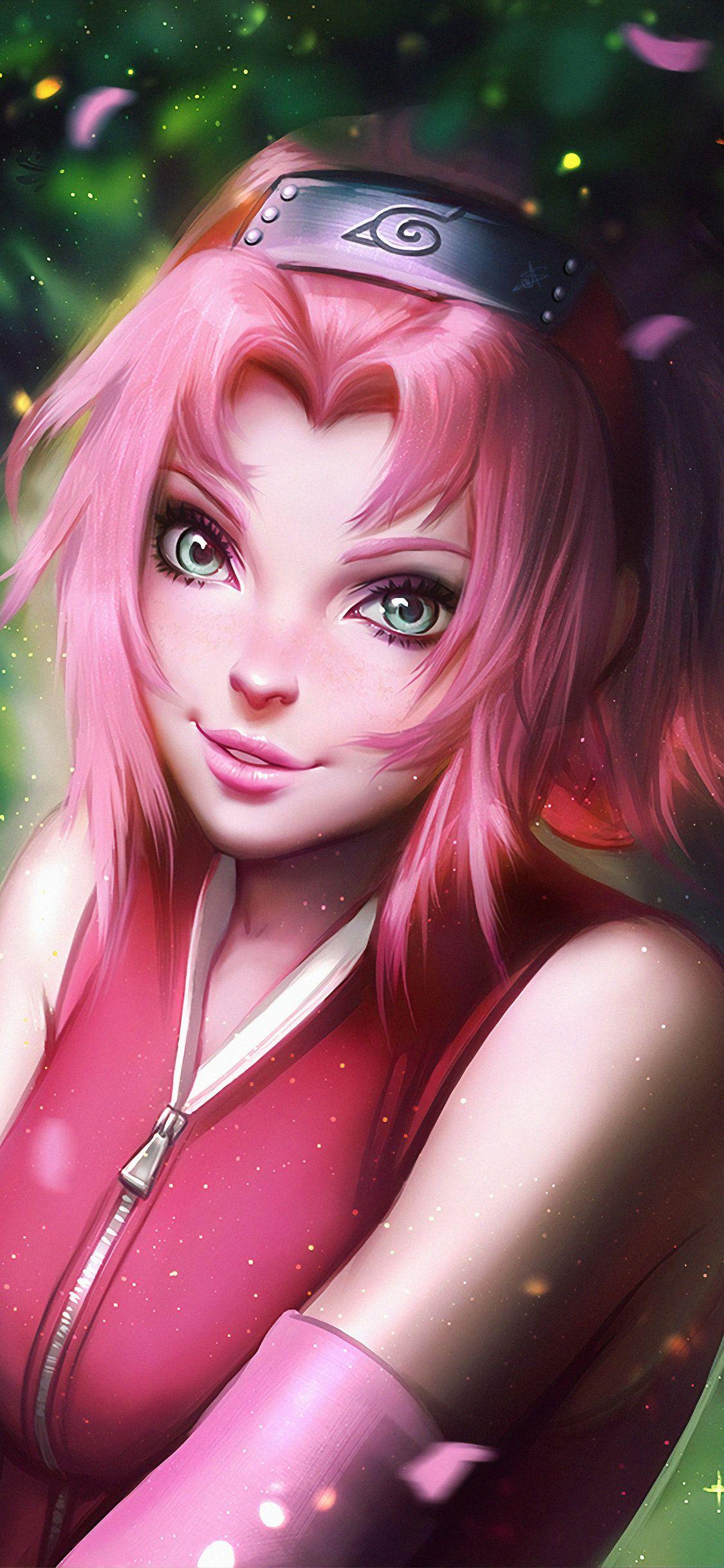 1125x2436 Sakura Haruno From Naruto iPhone XS, iPhone iPhone X HD 4k Wallpaper, Image, Background, Photo and Picture