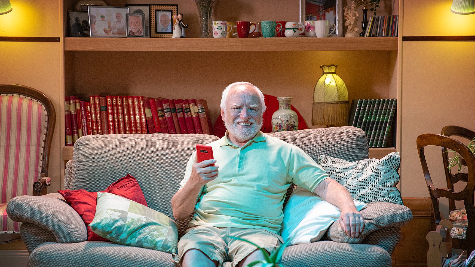 1600x900 Harold meme leads Vodafone Happy ad campaign by We Are Social Milan