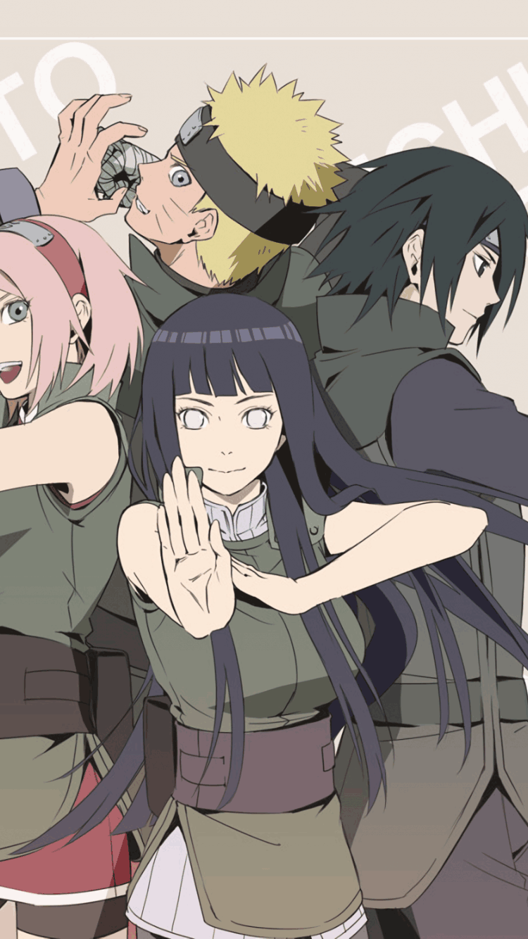 750x1334 Naruto Team 7 Wallpaper iPhone