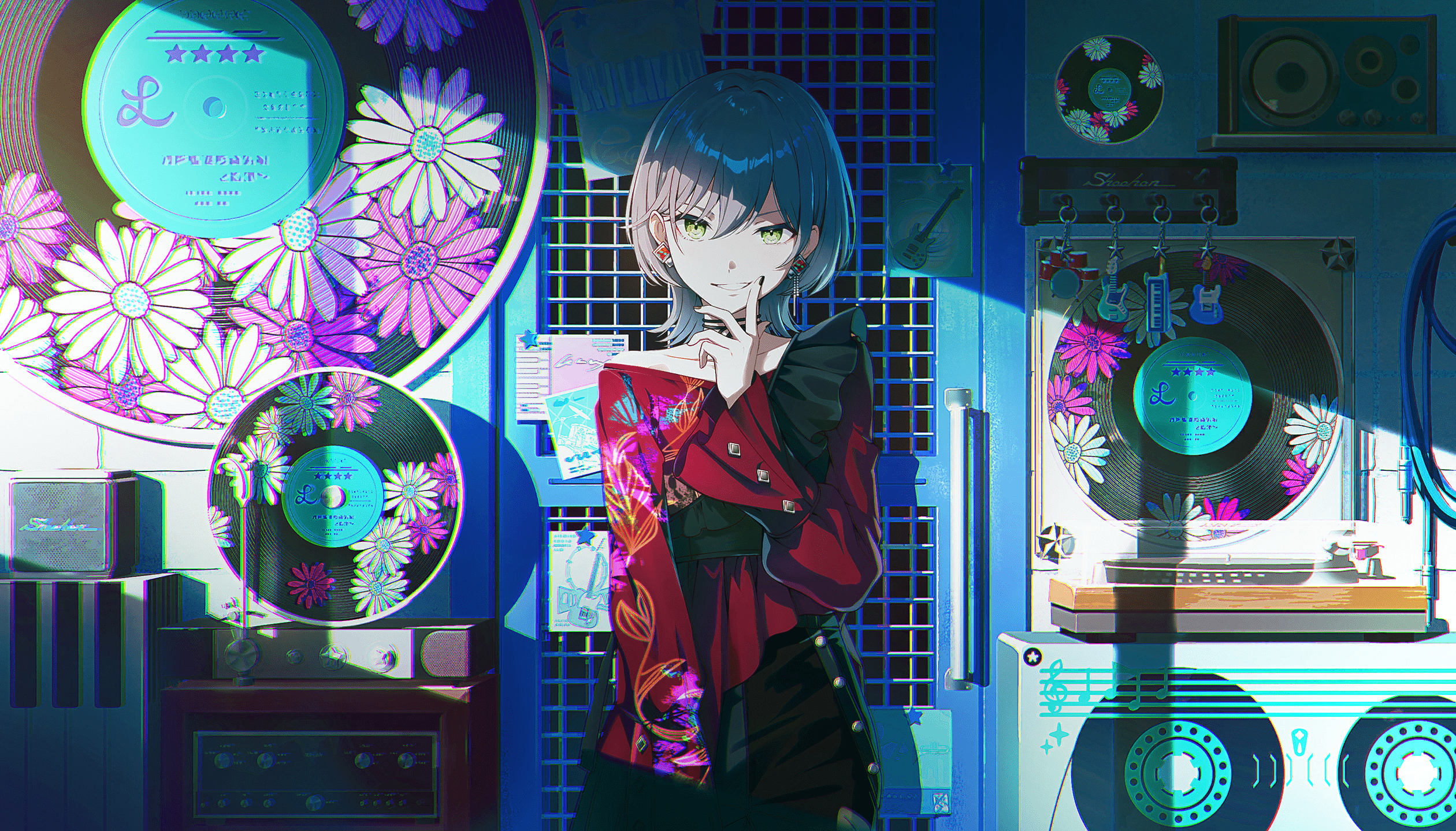 2520x1440 Costume variant card recolours: Hinomori Shiho Makeup Is So Irritating