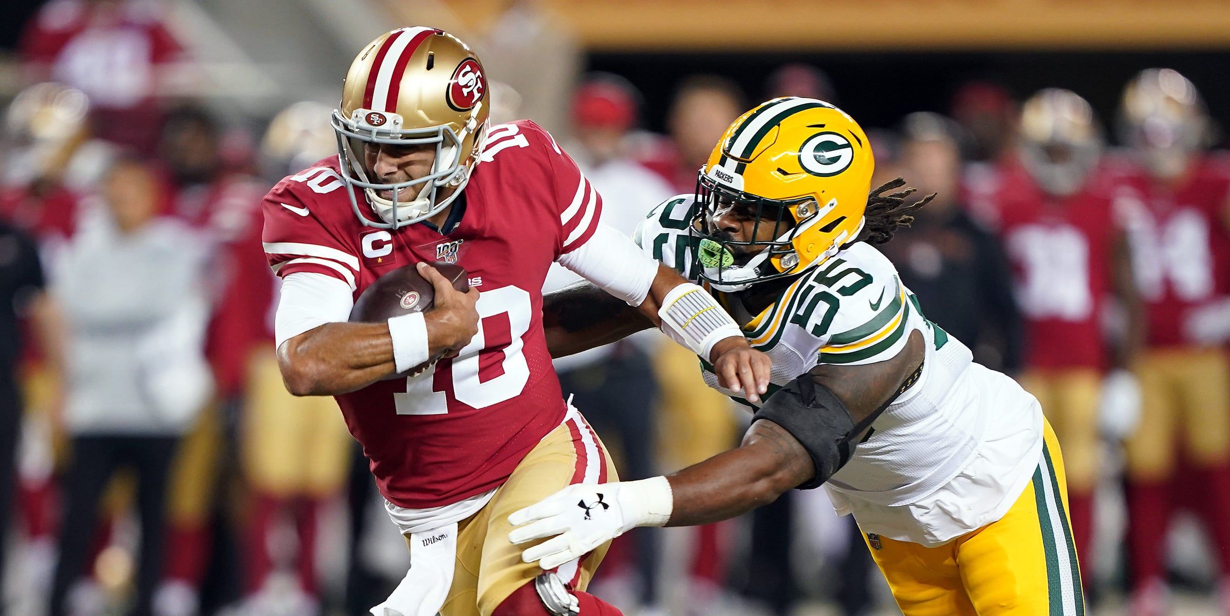 2394x1200 How the Packers' Za'Darius Smith brought joy and awareness to one woman's cancer fight