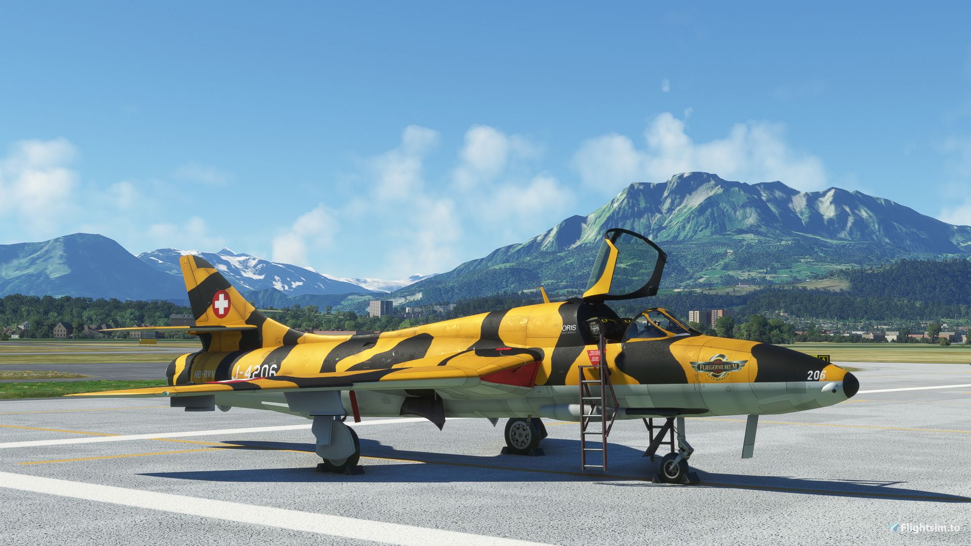 1920x1080 Dave Garwood Hunter T68 HB RVV Liveries For MSFS