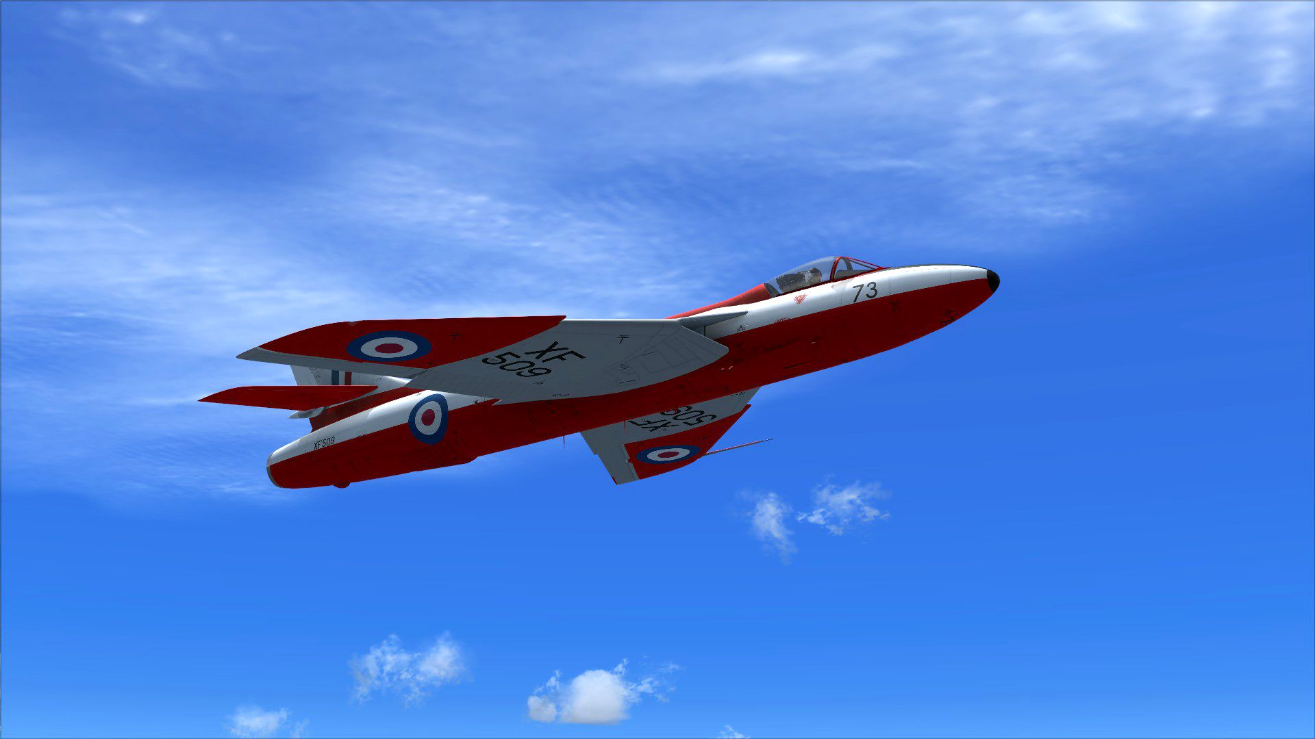 1920x1080 FSX Steam Edition: Hawker Hunter F.6 FGA.9 Add On