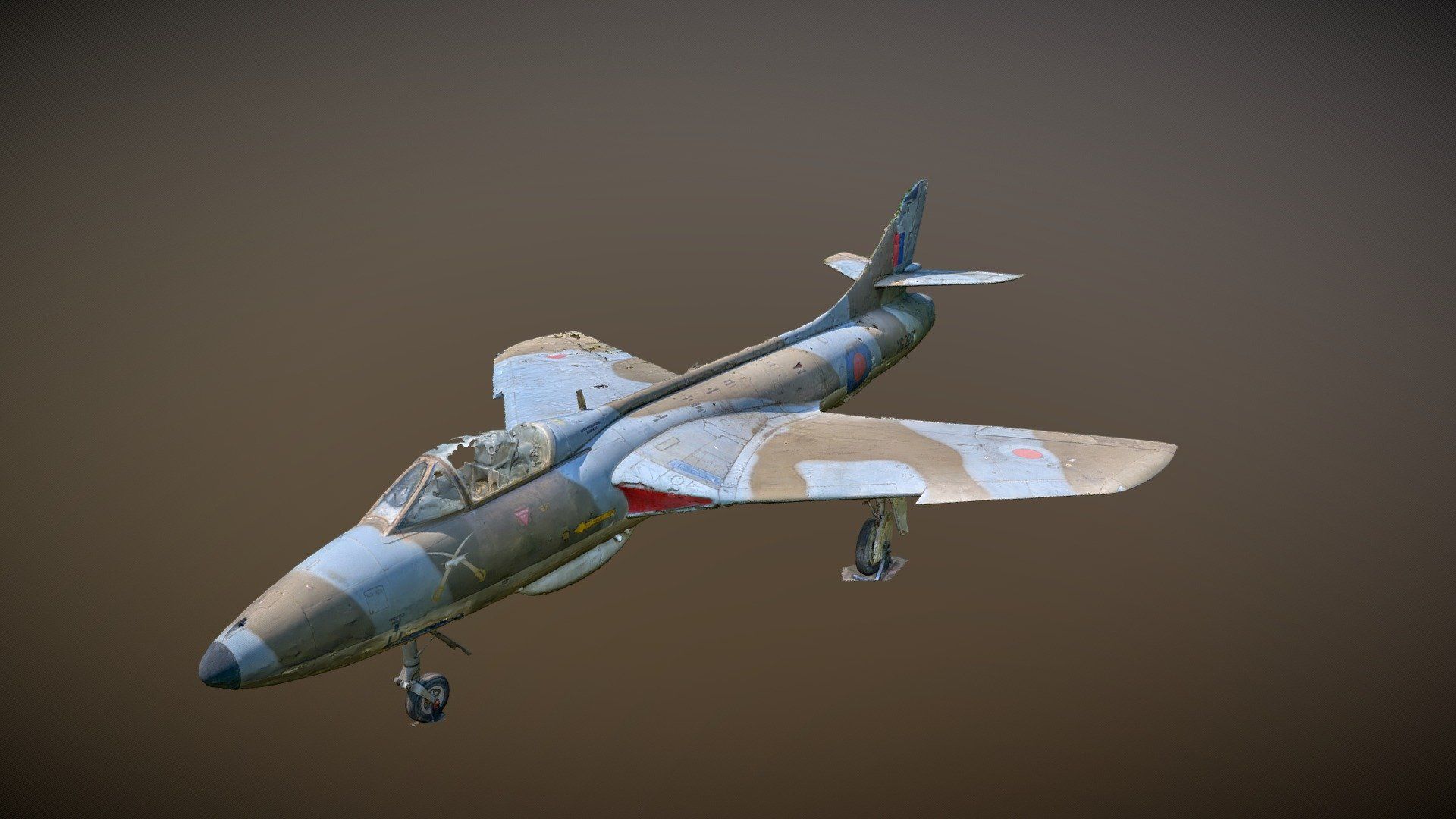 1920x1080 Hawker Hunter model by blackfirefilms [87861a3]