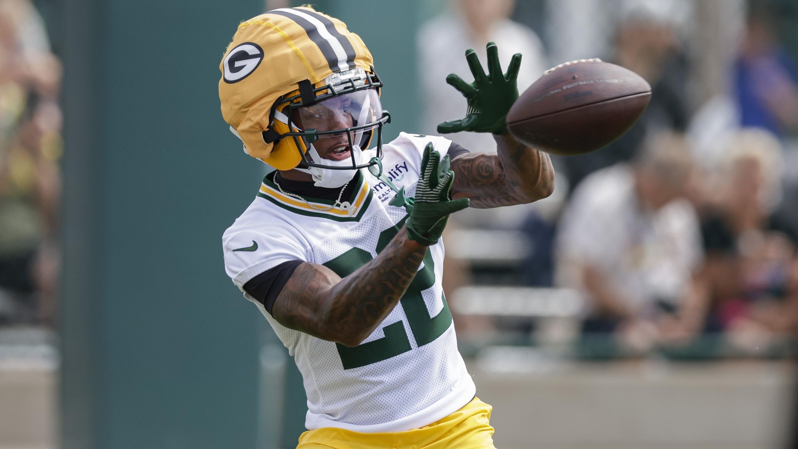 2560x1440 Packers' Matthew Golden Switches to No. 0 Jersey, 1st in GB History to Wear Number