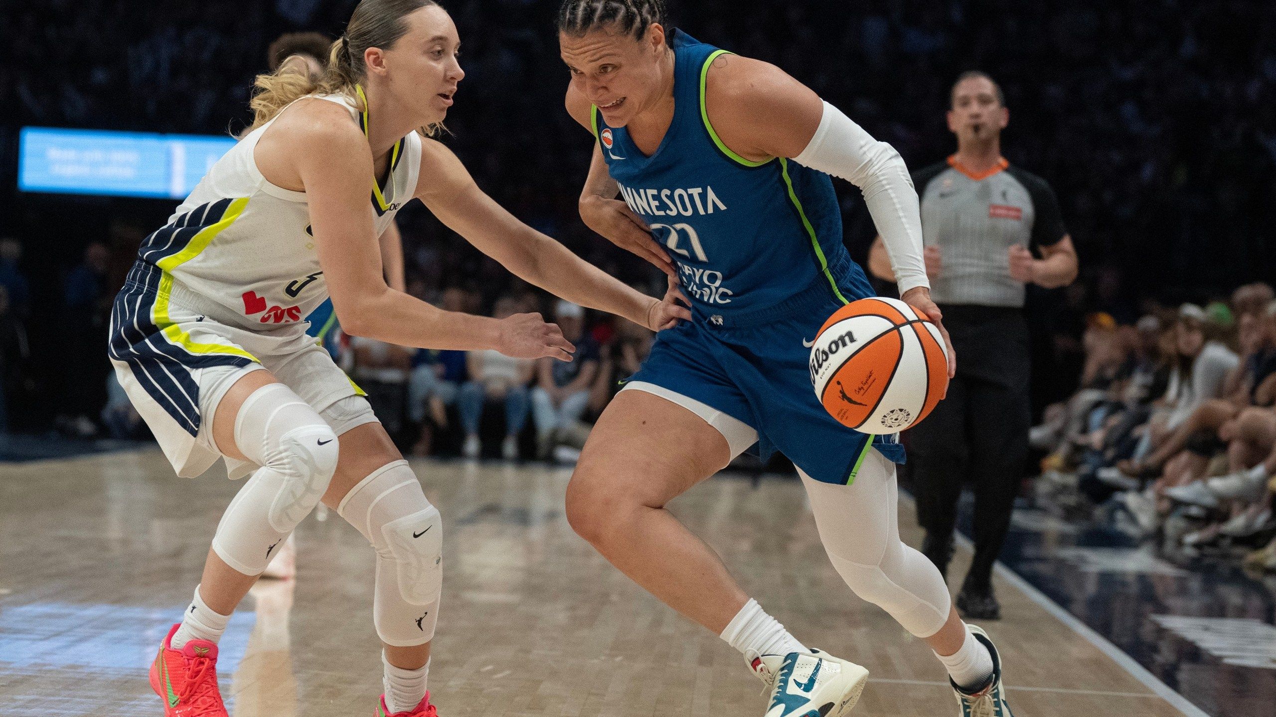 2560x1440 Lynx guard Kayla McBride sets WNBA record by making 10 3s in win over the Wings