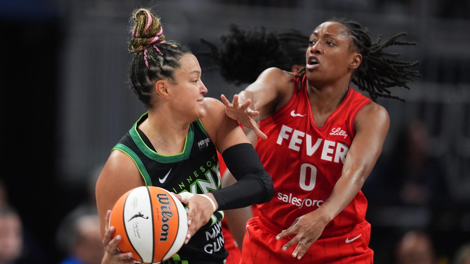 1920x1080 Kayla McBride scores 29 in Lynx's win over Fever