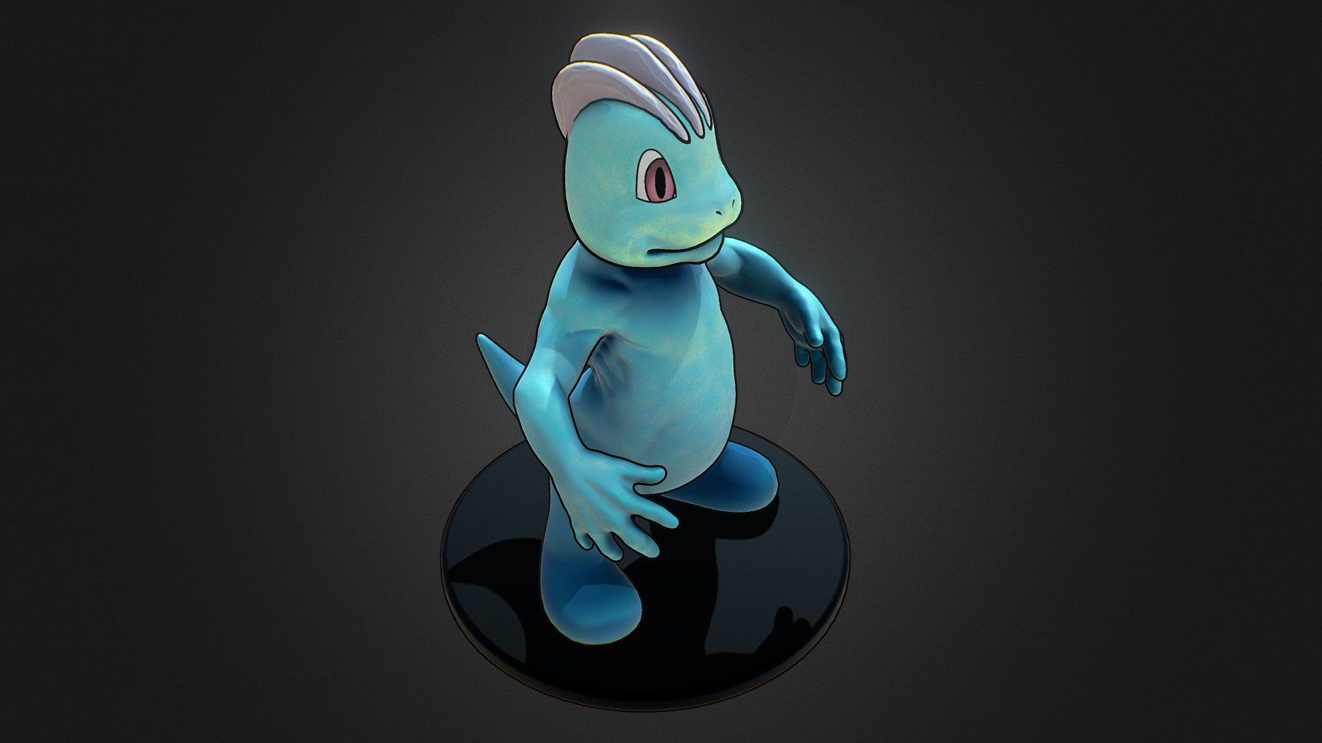 1920x1080 Machop Pokemon model by 3Dlogicus [24bdc57]