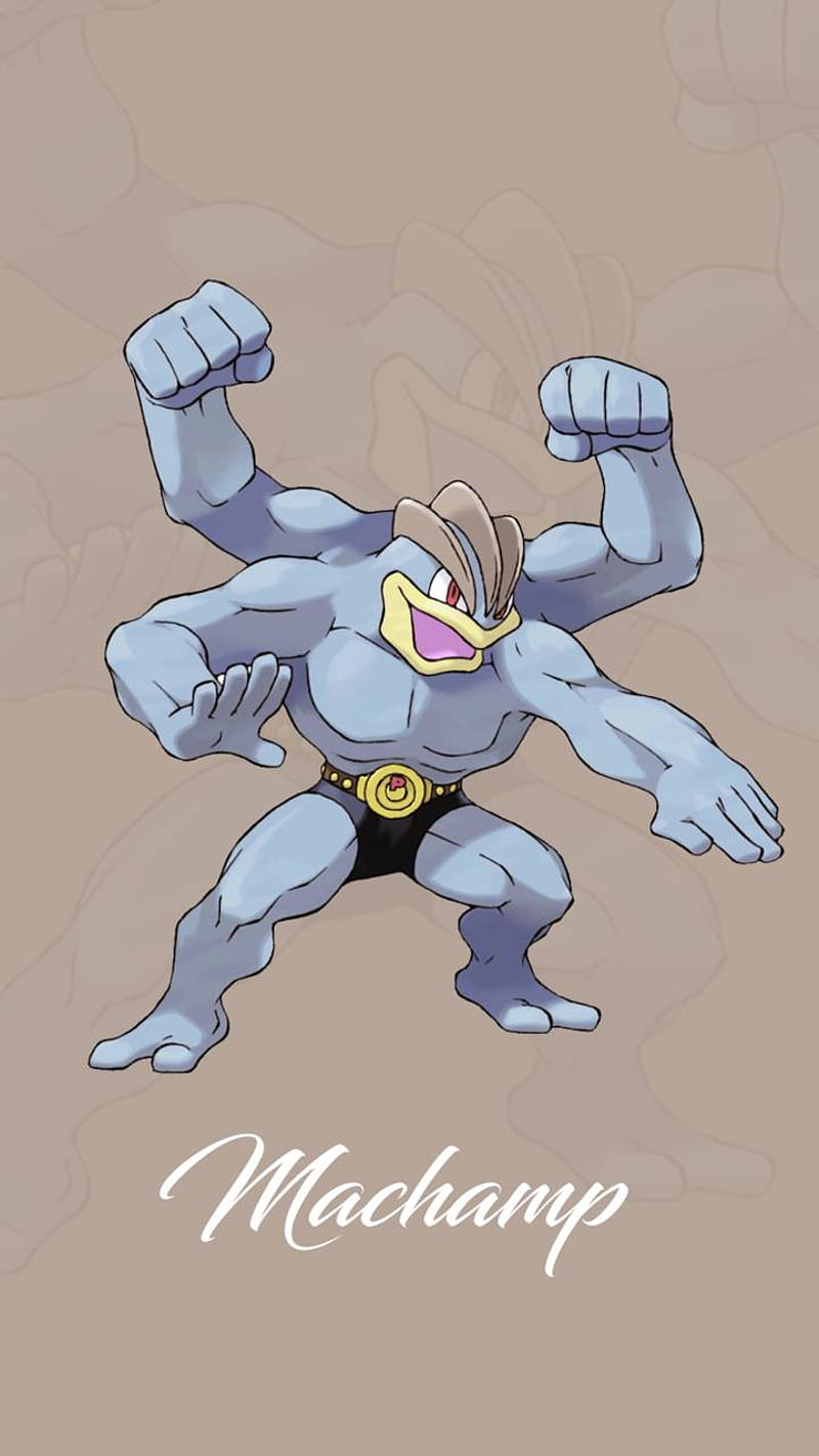 800x1422 Machamp, HD phone wallpaper