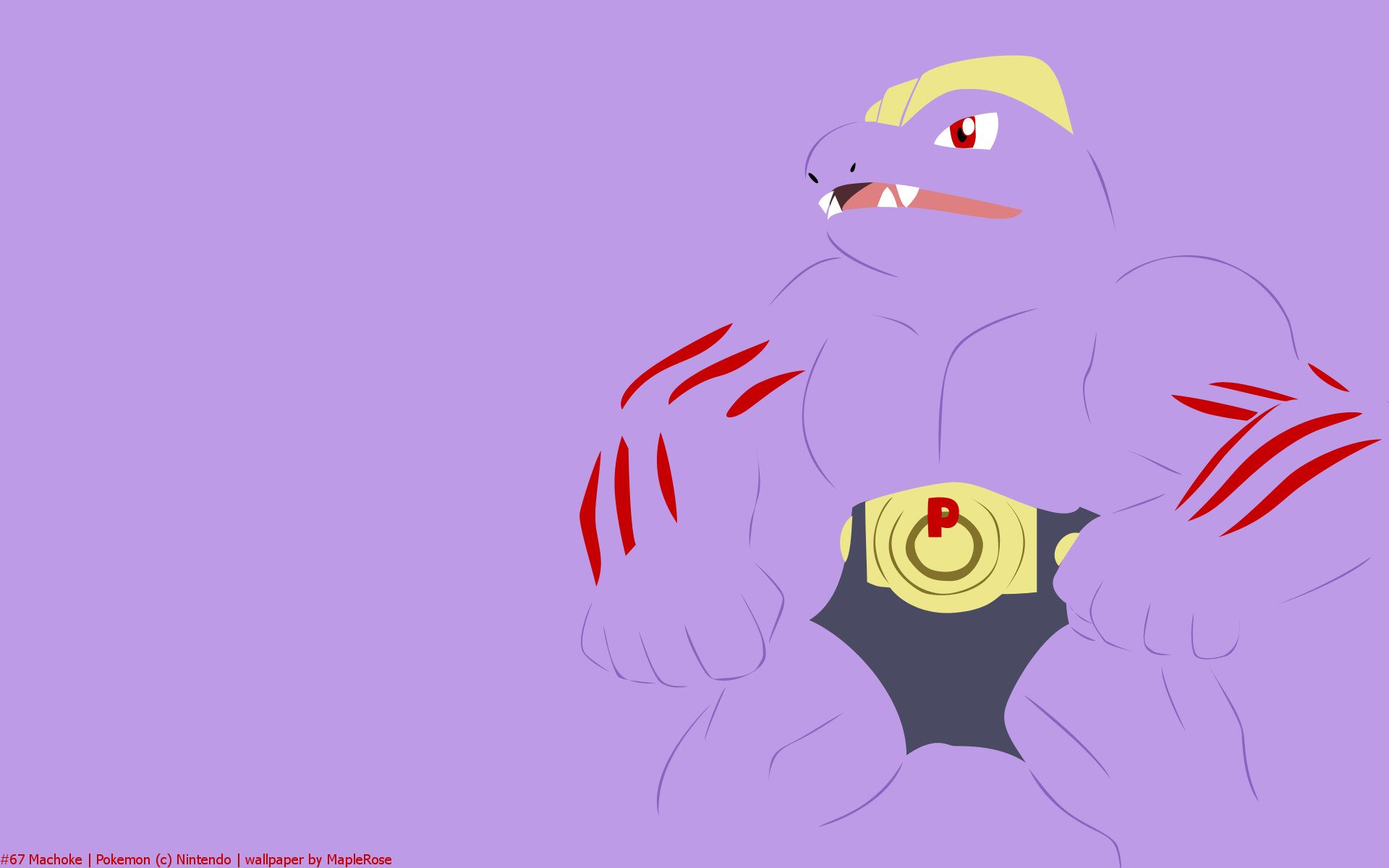 1920x1200 Machoke. PokéWalls