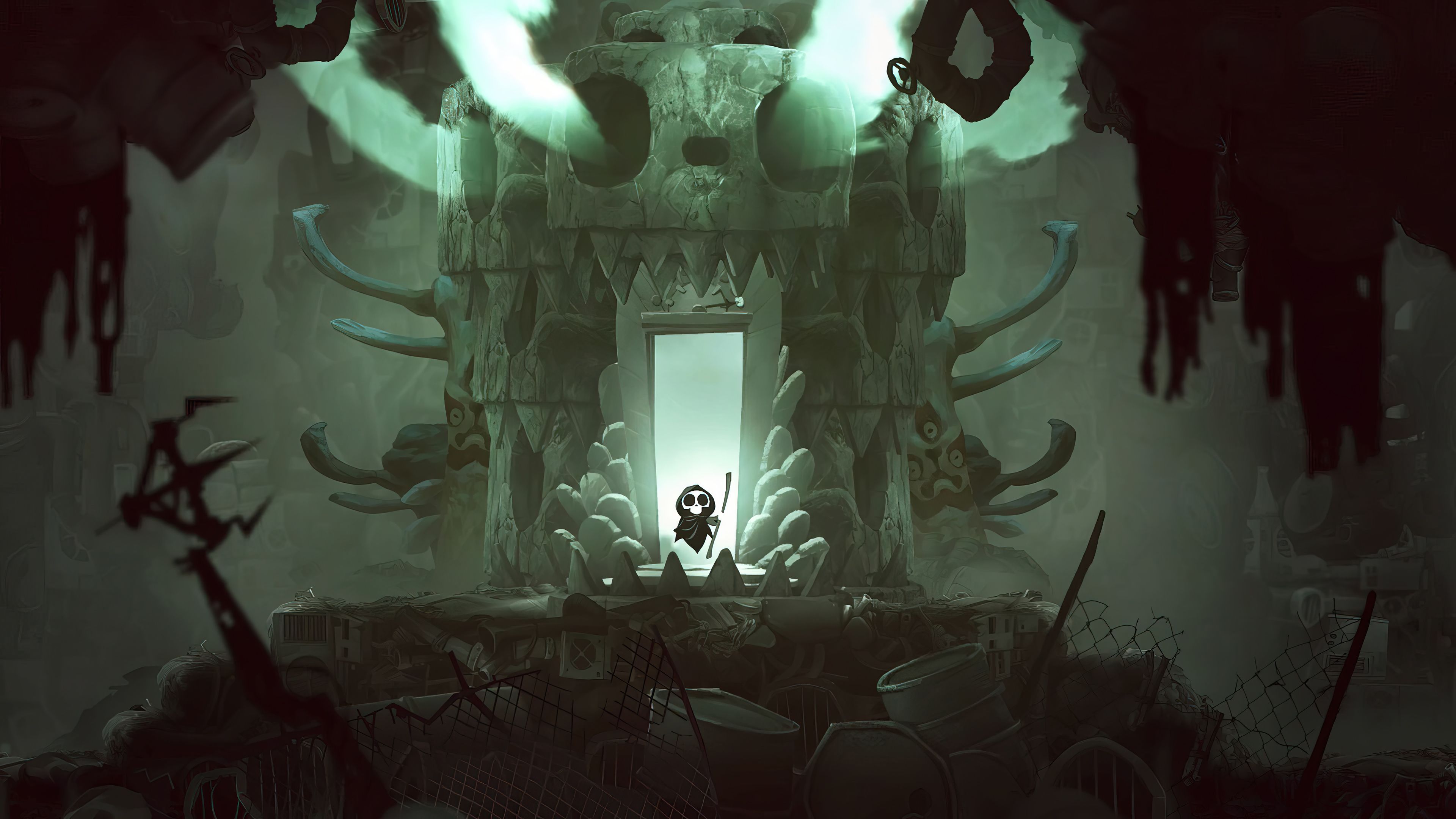 3840x2160 Have a Nice Death Game Wallpaper 4K PC Desktop e
