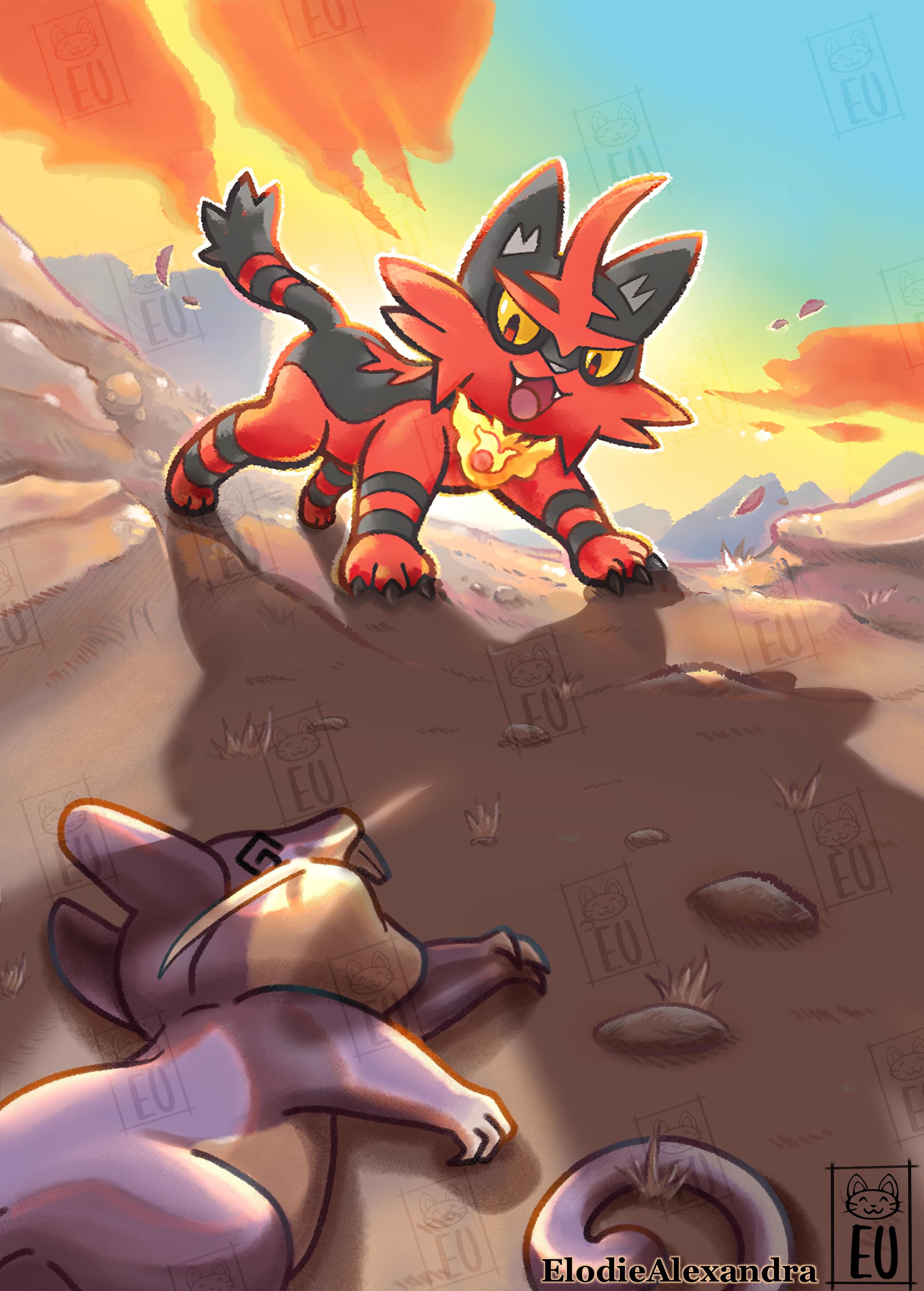 2932x4096 My last alteration! Rattata is just k.o, so don't panic :')