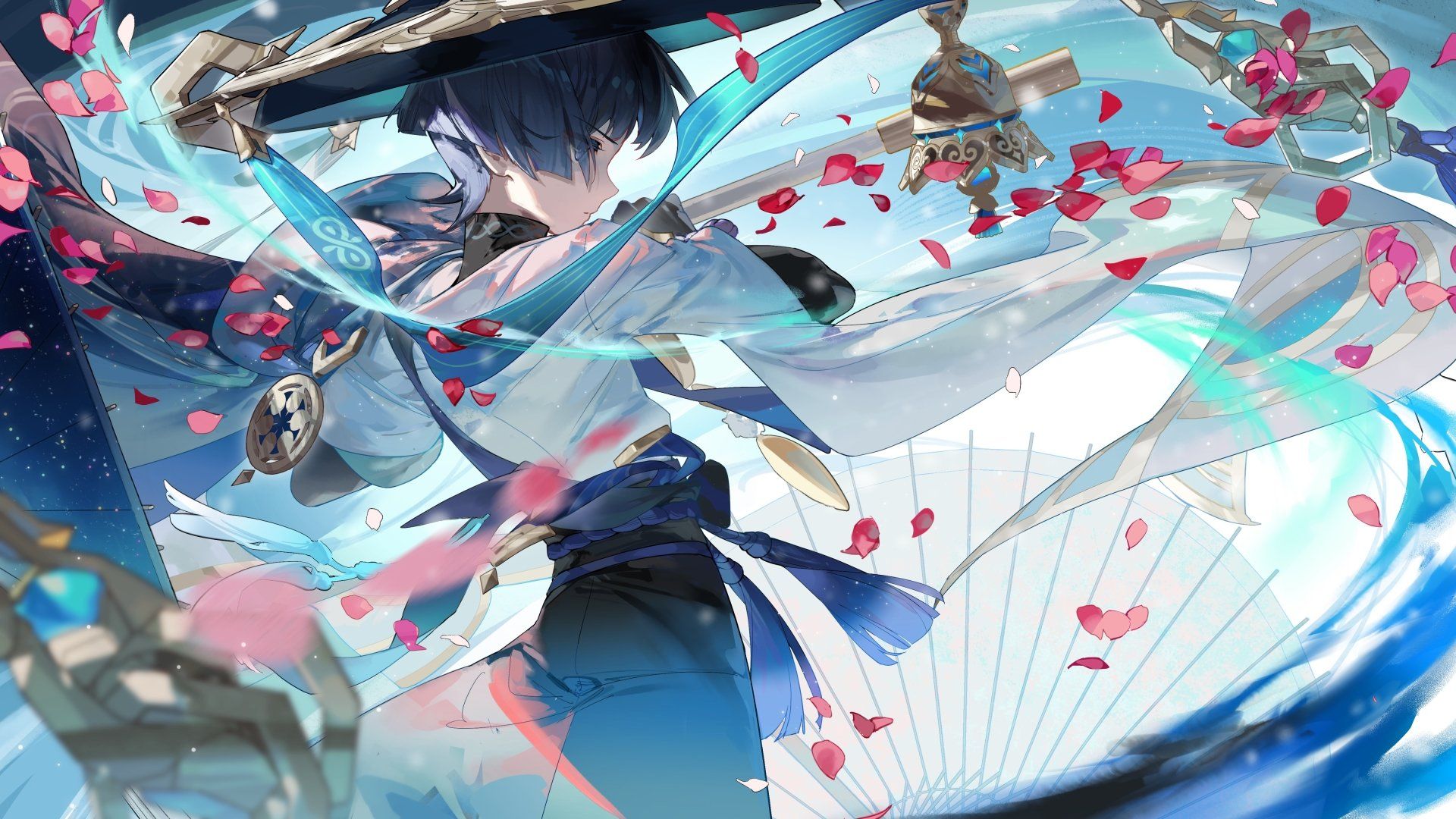 1920x1080 Scaramouche (Genshin Impact) Wallpaper and Background: Free HD Download