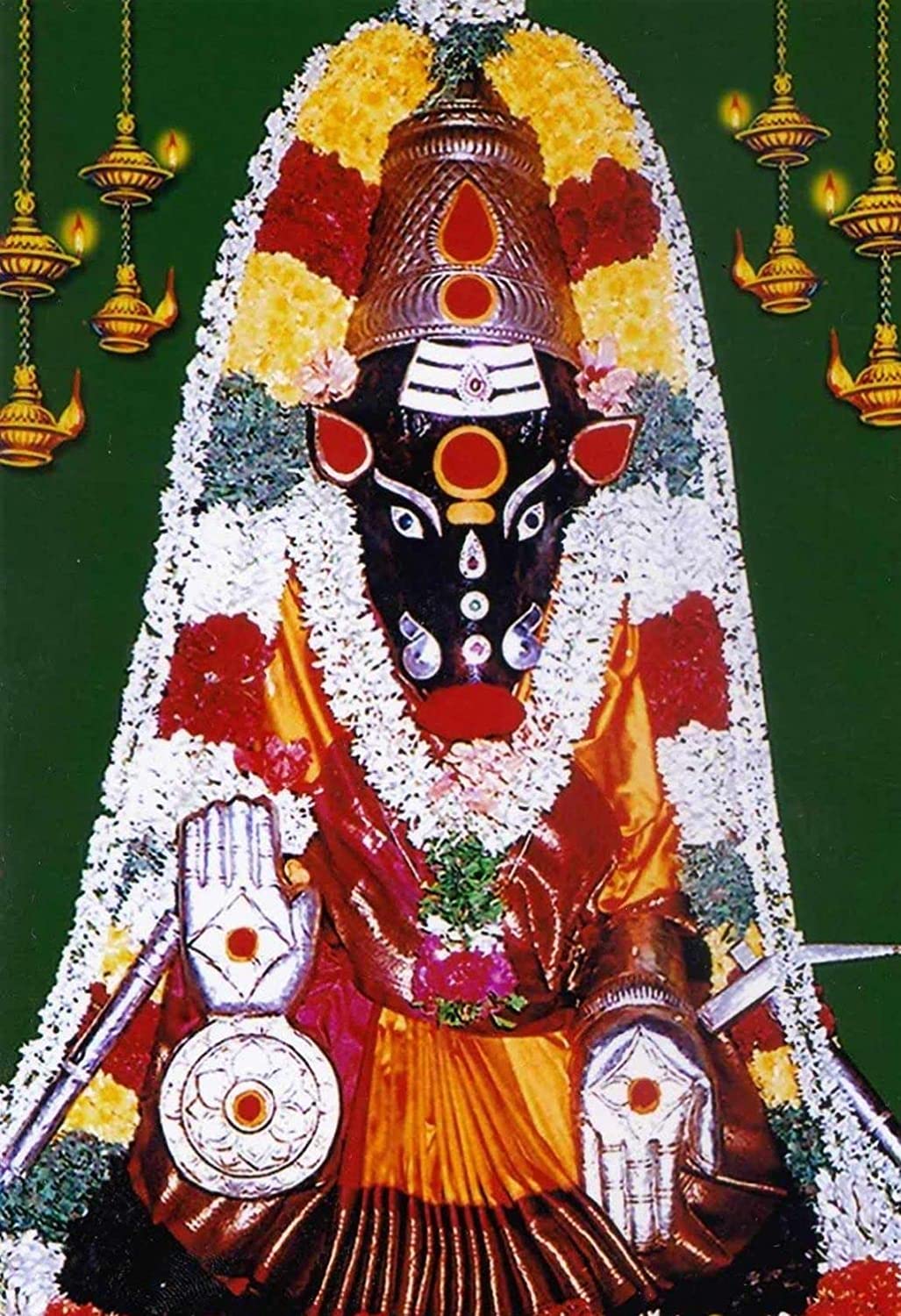 1027x1500 Varahi Amman Wallpaper