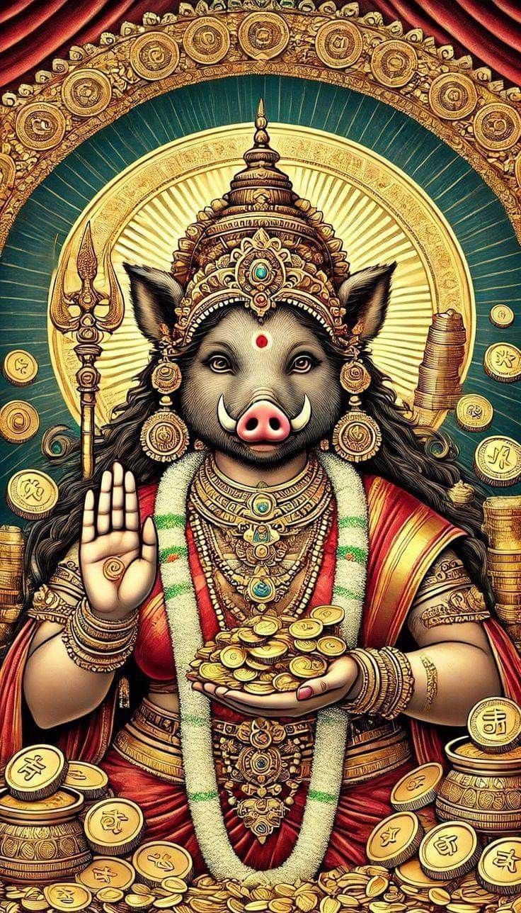 736x1288 Kubera god wallpaper HD. Varahi amman image hd, God amman HD image, Hindu art