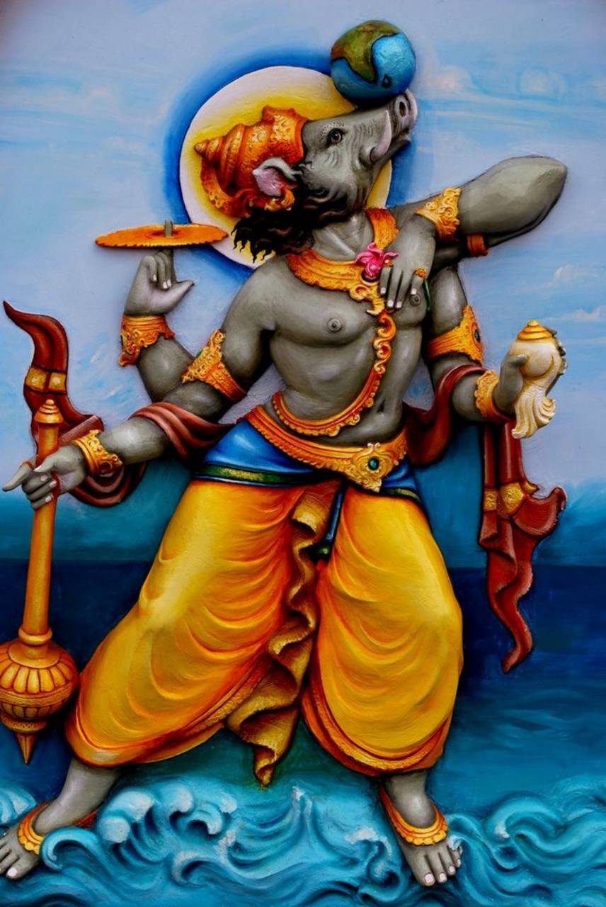 856x1280 Varahi Wallpaper