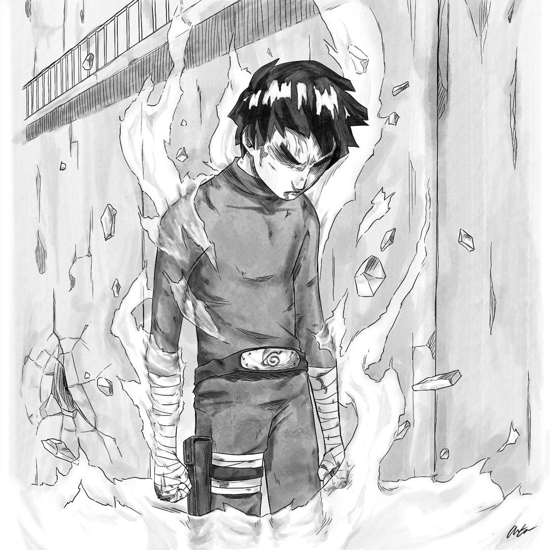 1080x1080 An Exceptional Shinobi Lee (original artwork)