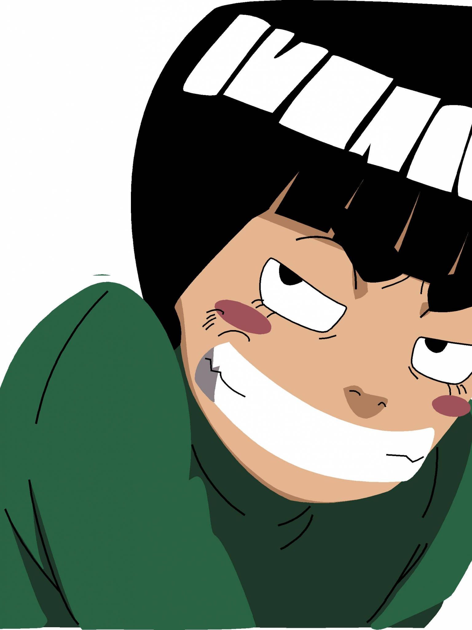 1536x2048 Download Rock Lee Smug Face Wallpaper