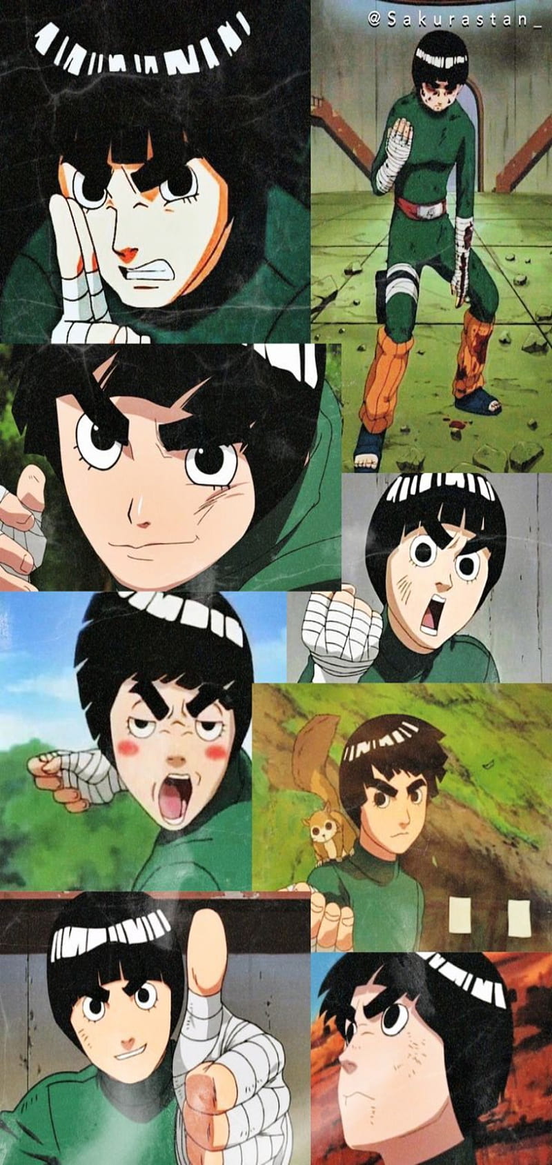 800x1689 Rock Lee, chakra, ninjutsu, HD phone wallpaper