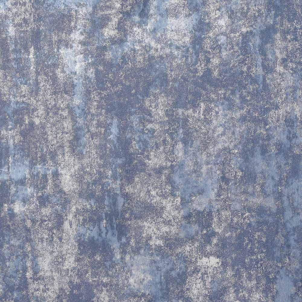 1000x1000 Arthouse Stone Textured Navy Silver Wallpaper
