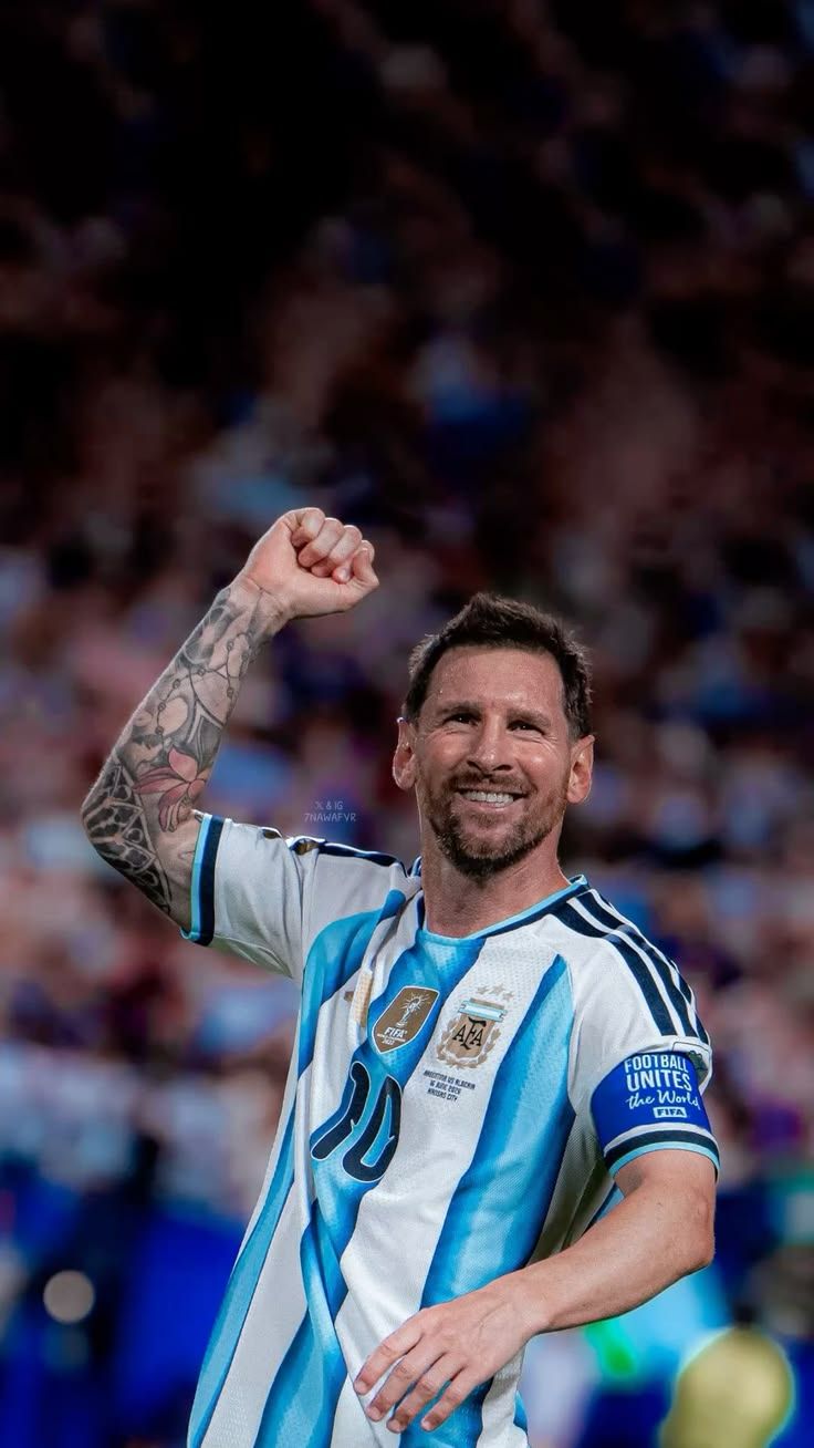 736x1308 4k Wallpaper Lionel Messi Argentina 2026