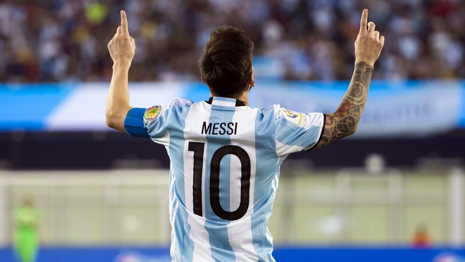 1600x900 Messi Argentina PC Wallpaper