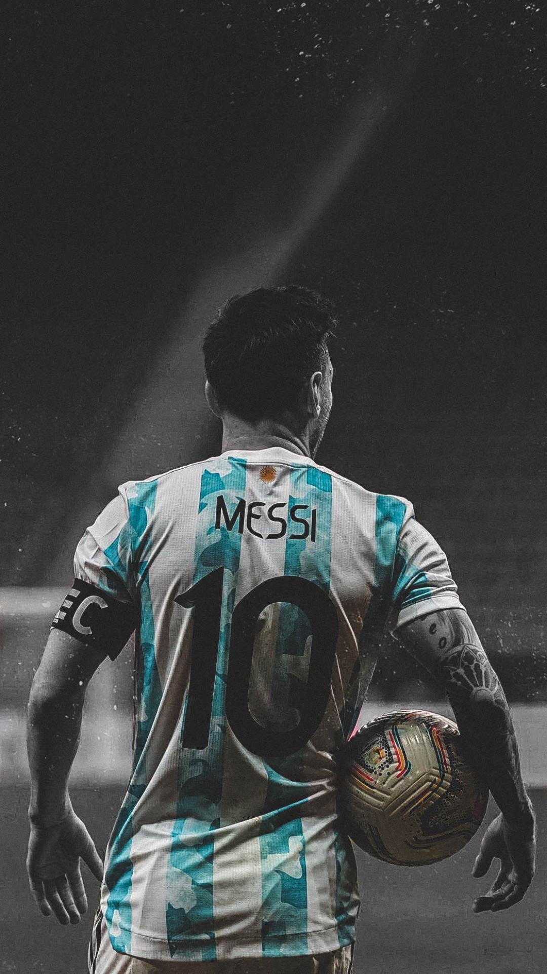 1080x1920 Messi 4k Phone Wallpaper