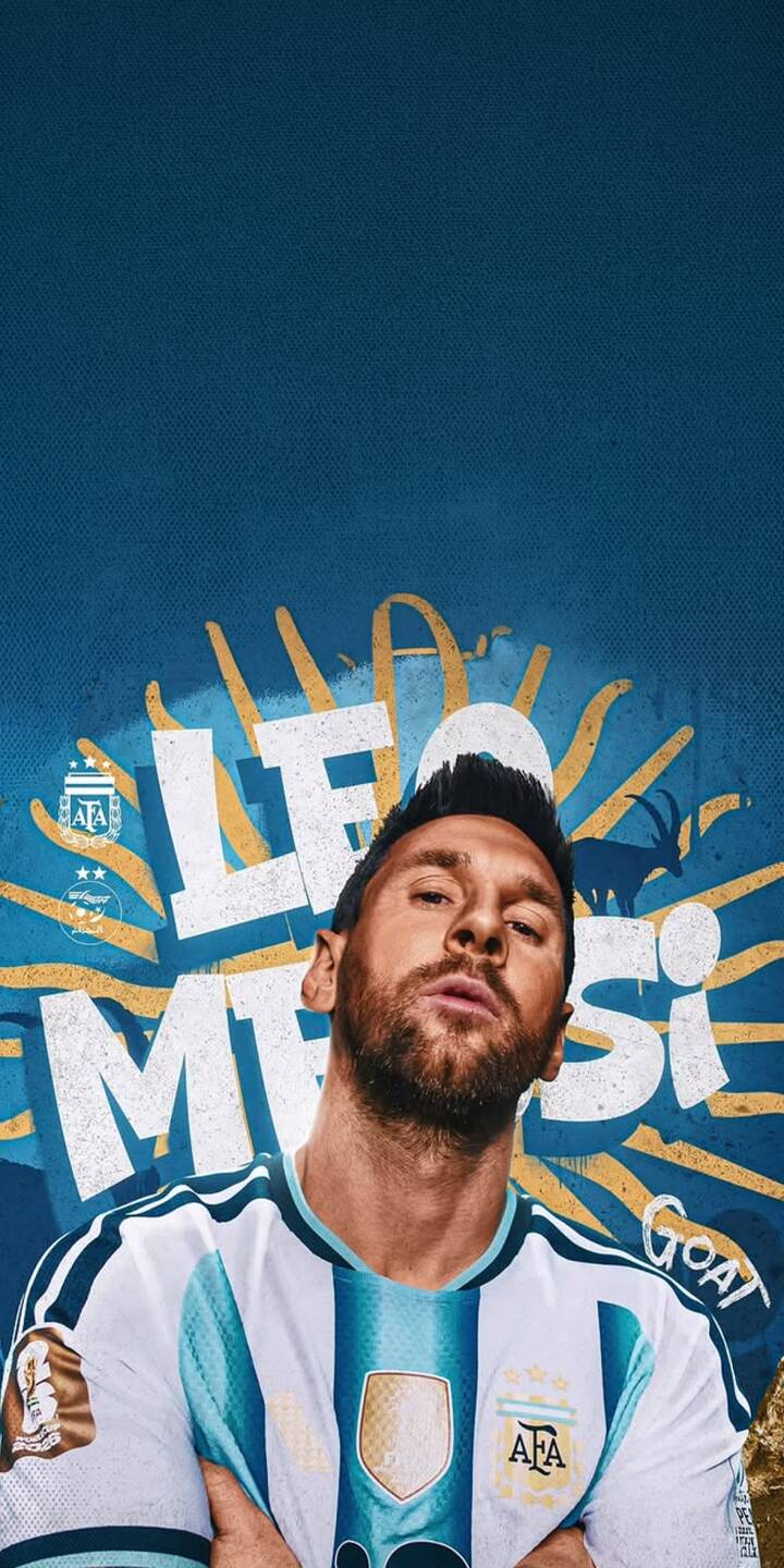 720x1440 Graffiti Messi Argentina iPhone Wallpaper