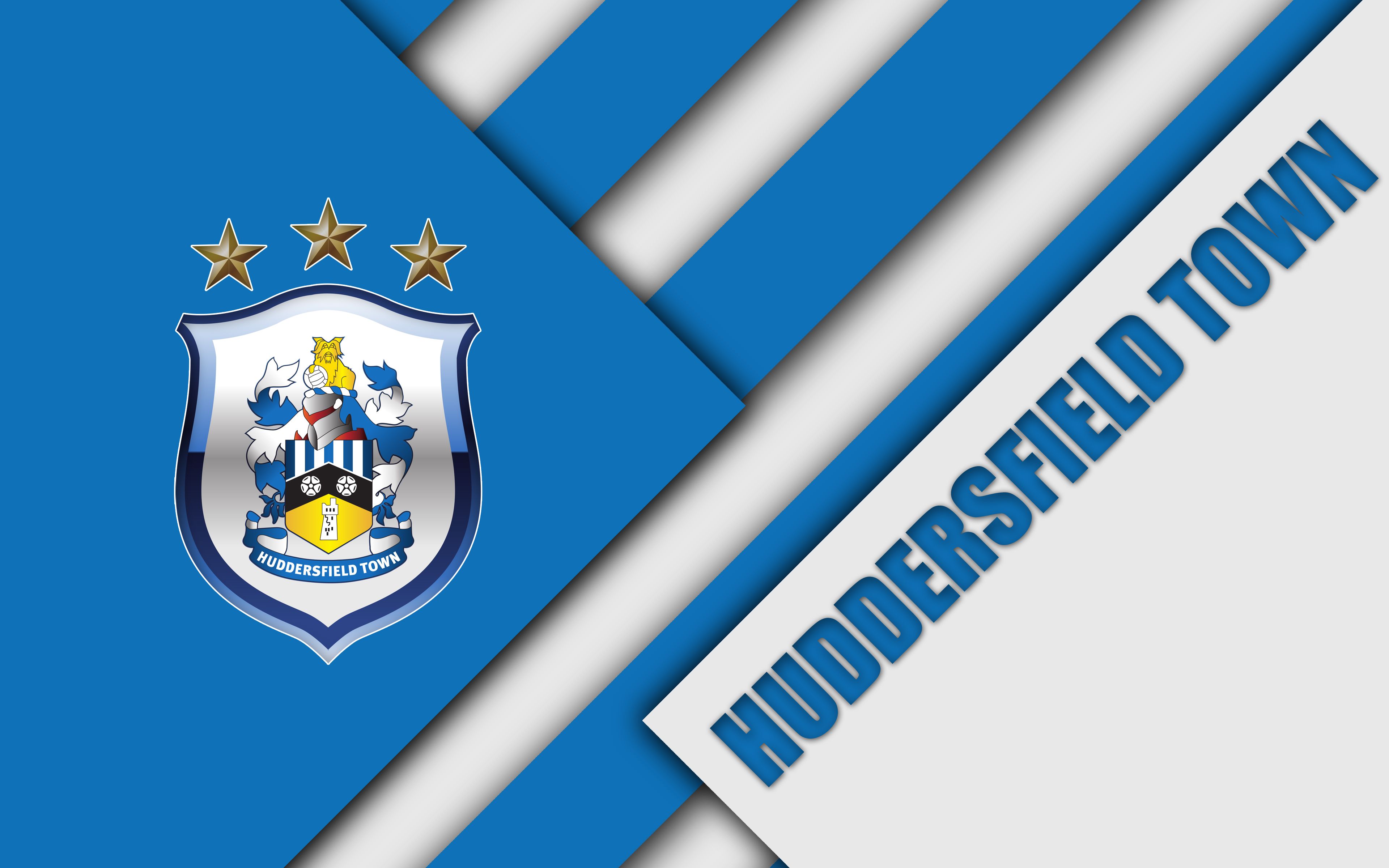3840x2400 Phone wallpaper: Huddersfield Town A F C, Sports, Emblem, Logo, Soccer 506218