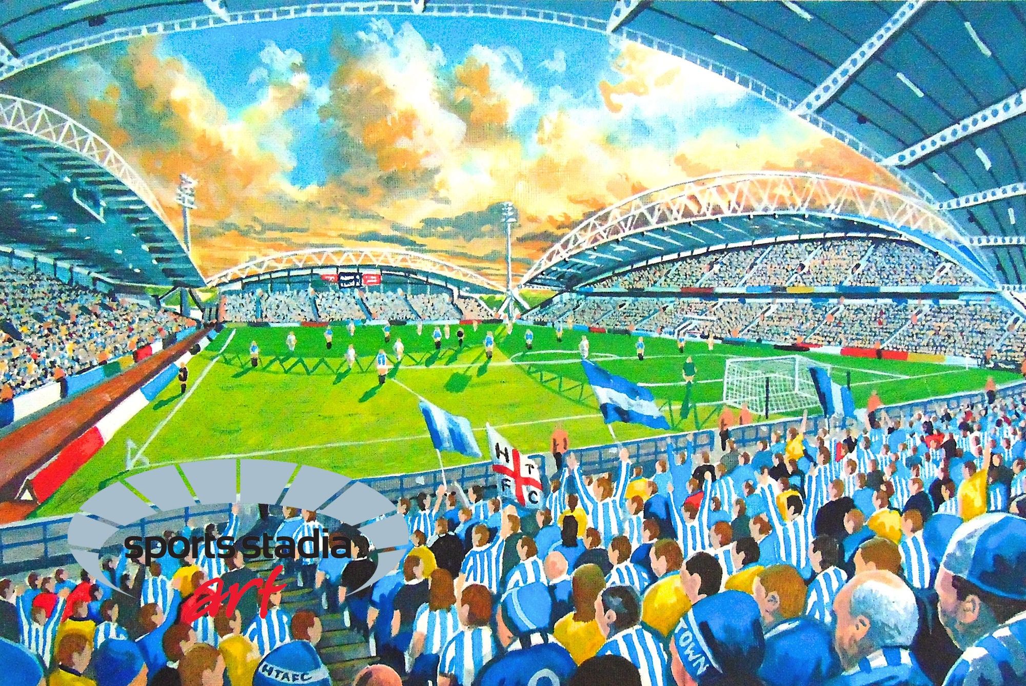 2000x1337 Huddersfield Town Football Club Smith's Stadium Art Print